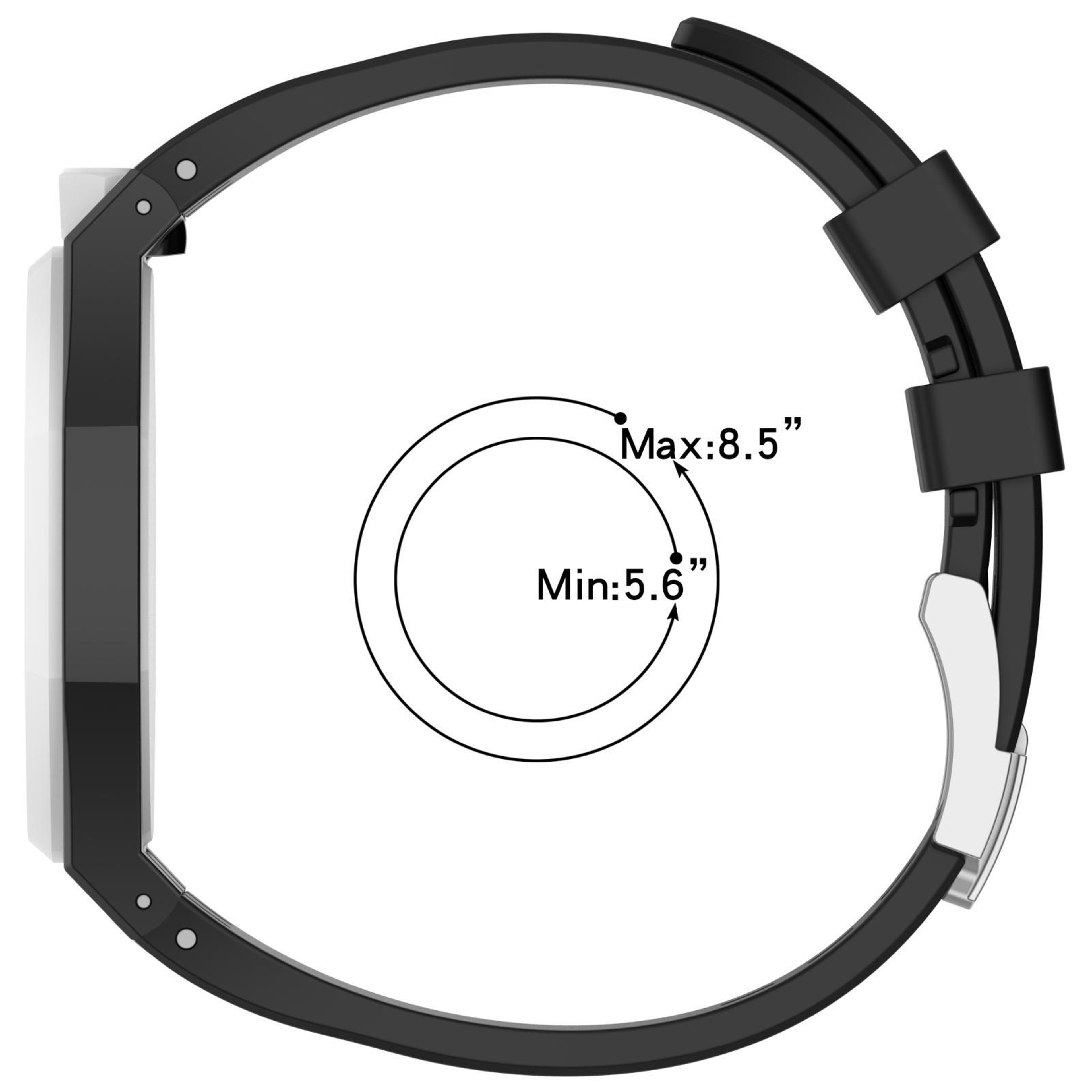Swatch Royal Pop Silicone Watch Band with Integrated Design and Stainless Steel Pin Buckle – view 8