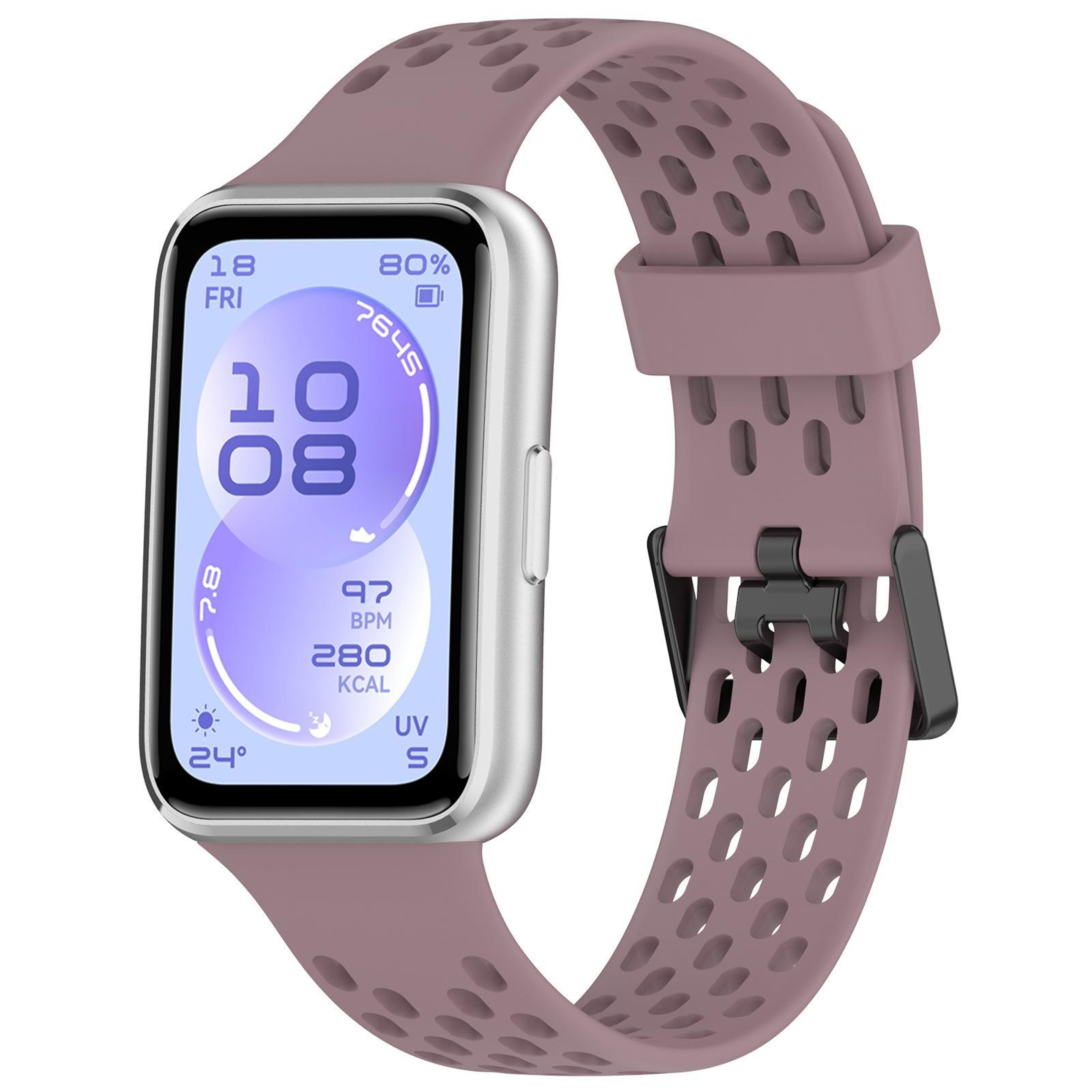 Huawei Band 11 Watch Band Breathable Silicone Sport Strap for Huawei Band 11 Pro – view 22