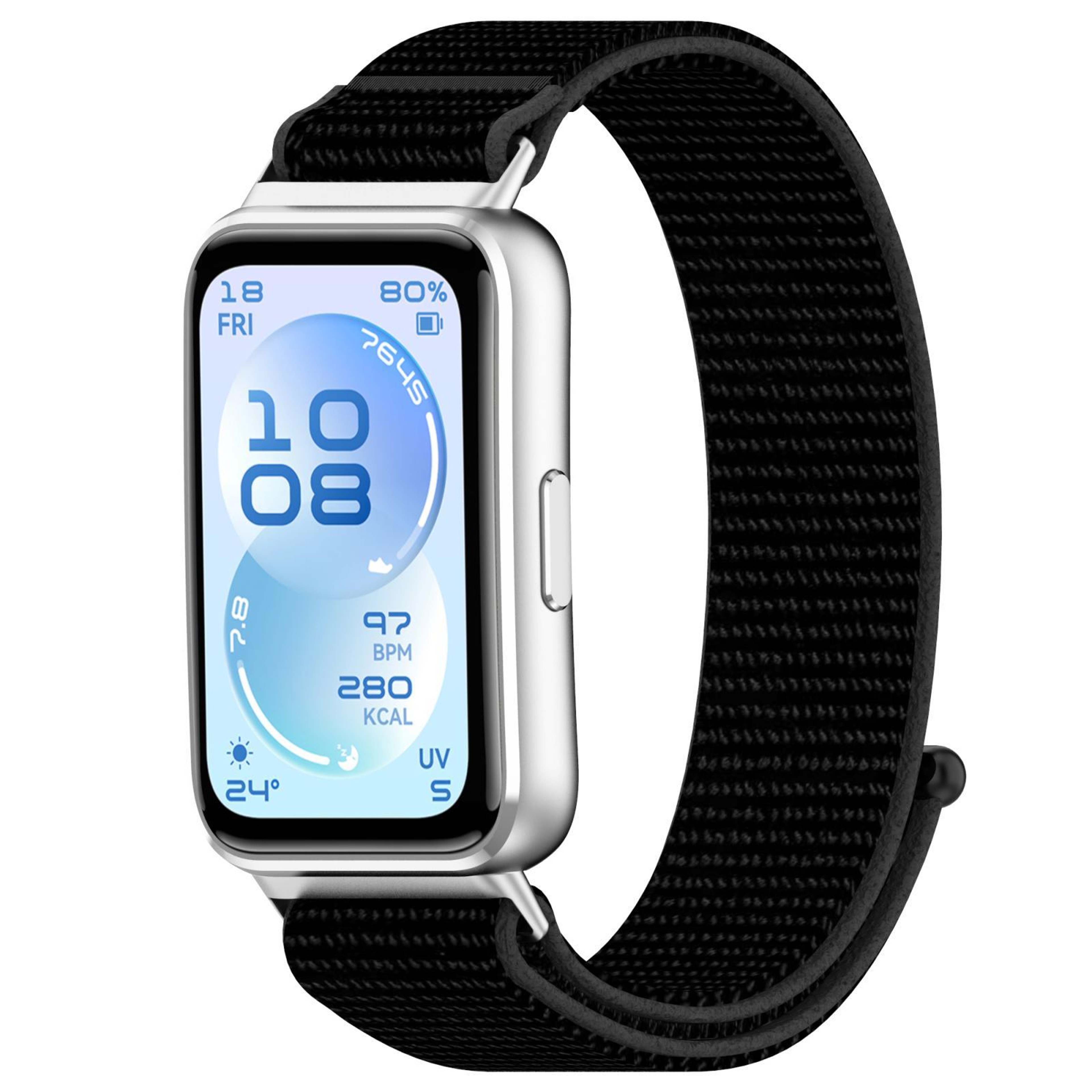 Huawei Band 11 Watch Band Breathable Nylon Hook and Loop Replacement Strap for Huawei Band 11 Pro – view 15