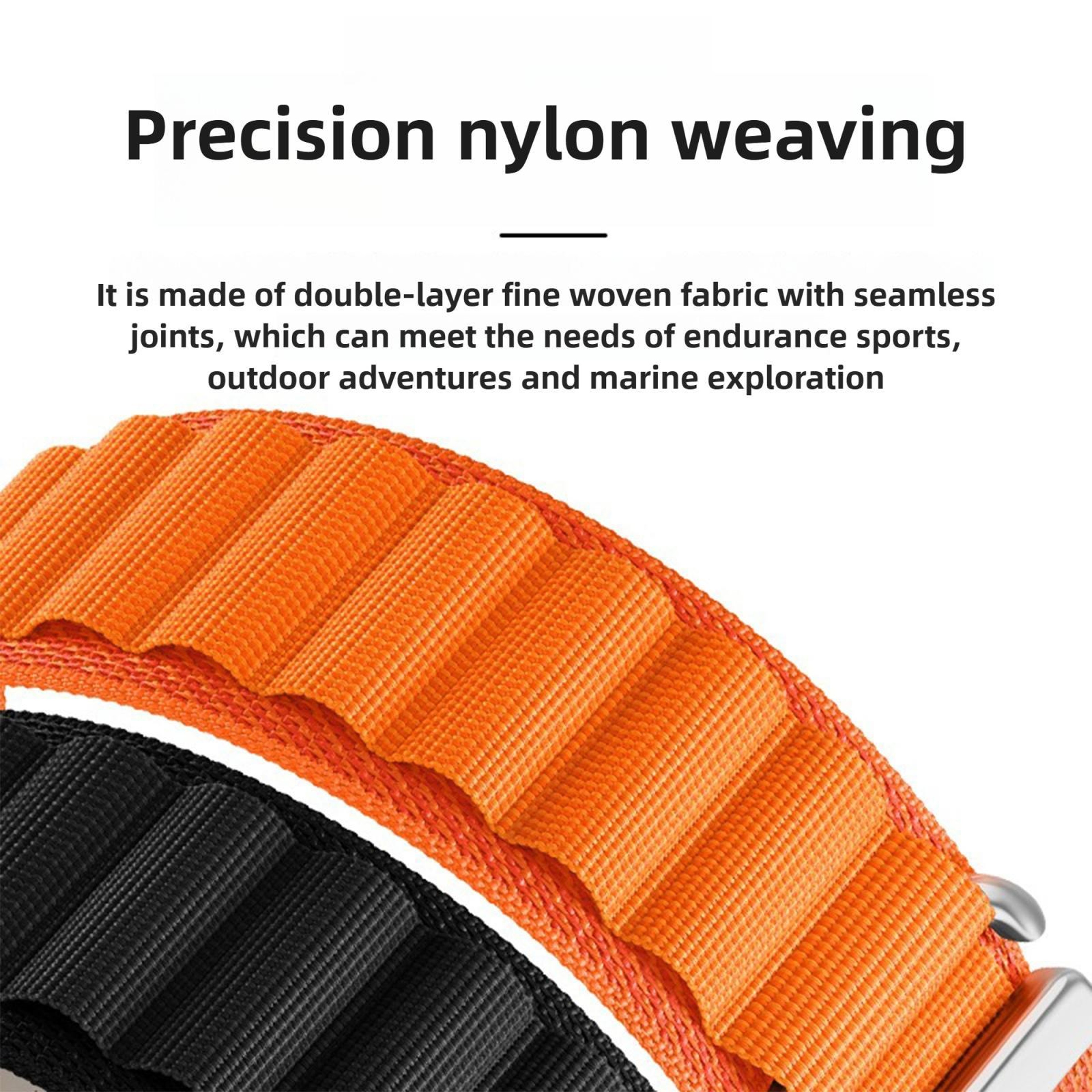 Amazfit T-Rex 3 Pro Alpine Loop Nylon Watch Band Breathable Replacement Sports Strap – view 6