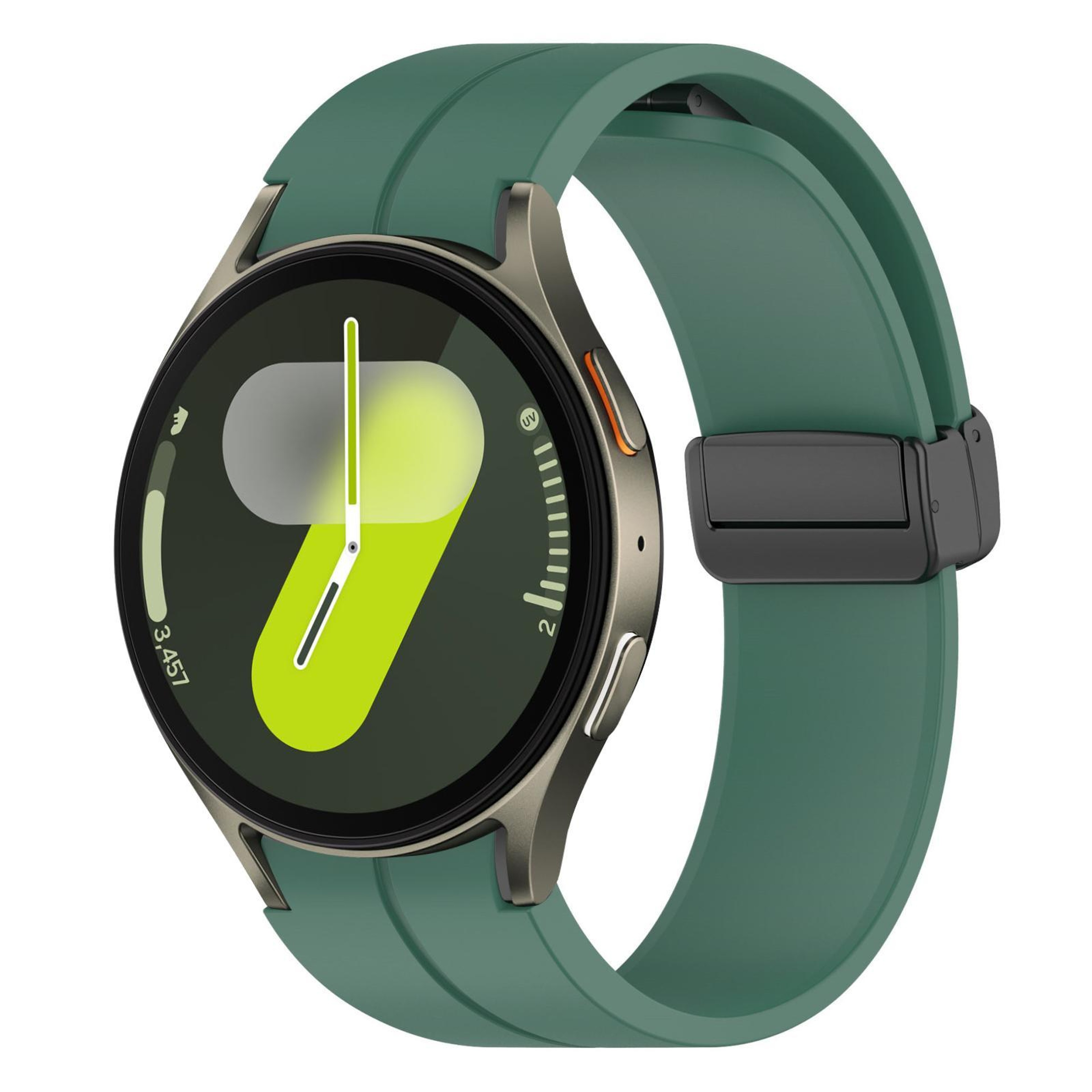 XDfind Samsung Galaxy Watch Band Magnetic Buckle Silicone Watch Band For Watch7 FE 6 5 4 14
