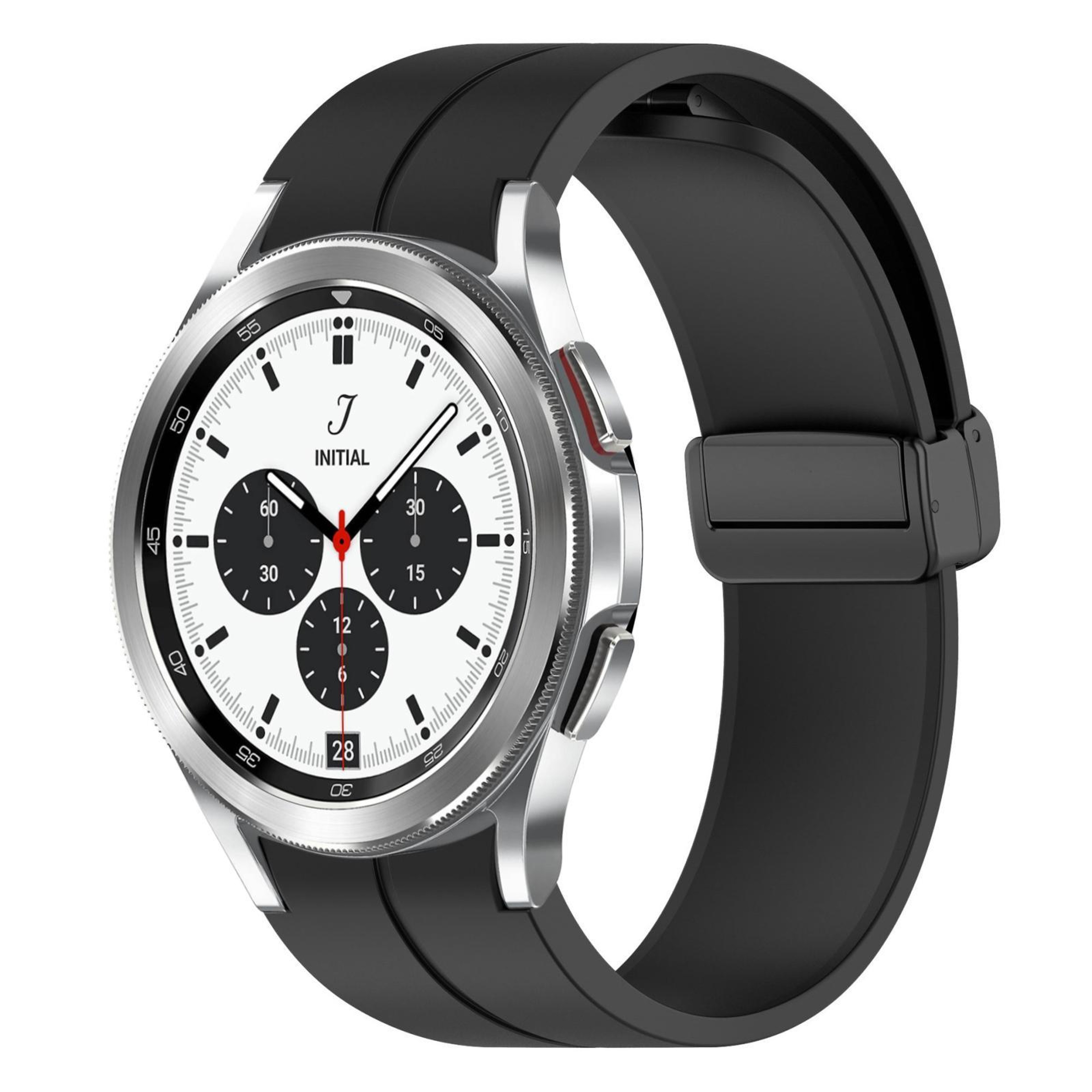 xDfind Samsung Galaxy Watch band Magnetic Buckle Silicone Watch Band for Watch7 FE 6 5 4 – view 16
