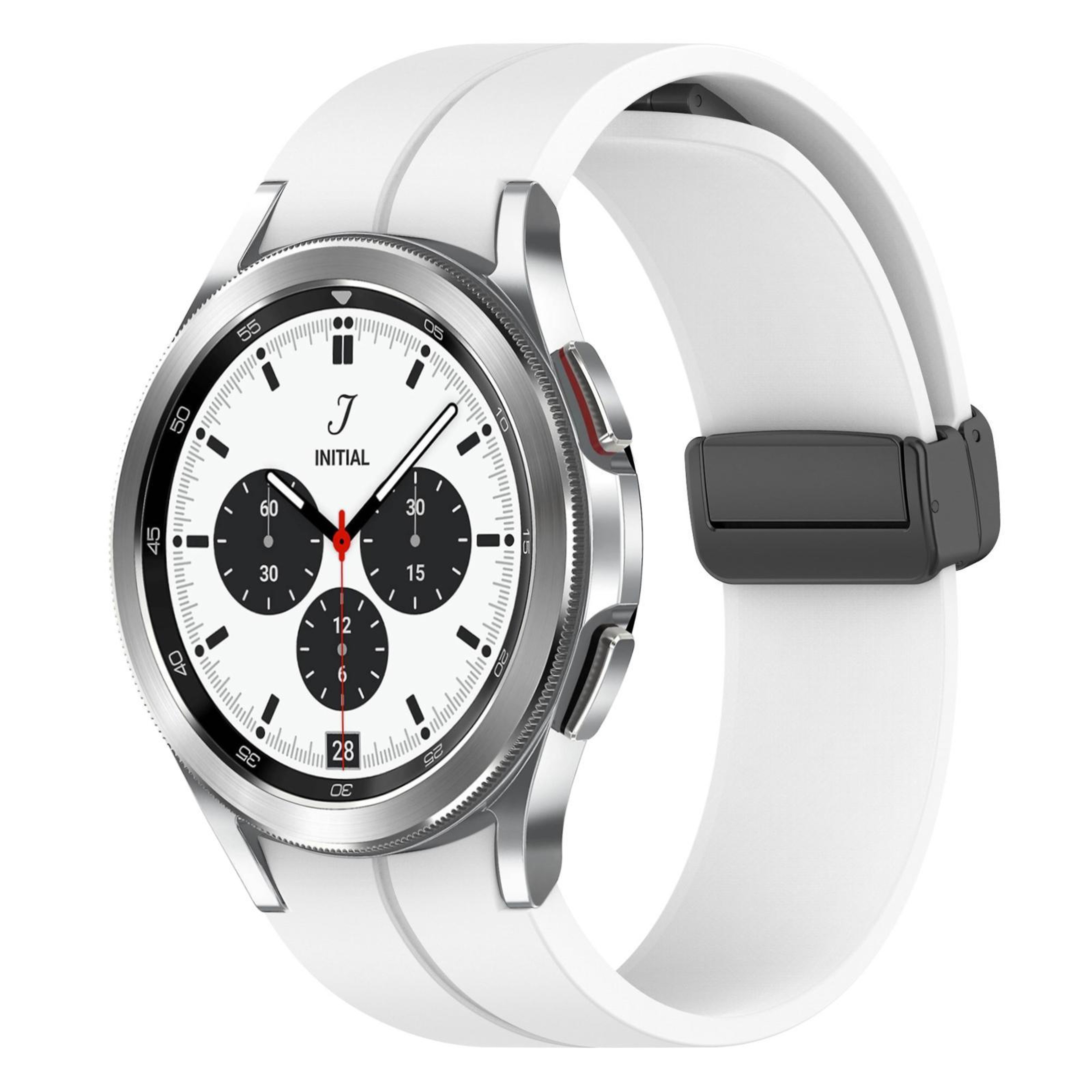 xDfind Samsung Galaxy Watch band Magnetic Buckle Silicone Watch Band for Watch7 FE 6 5 4 – view 17