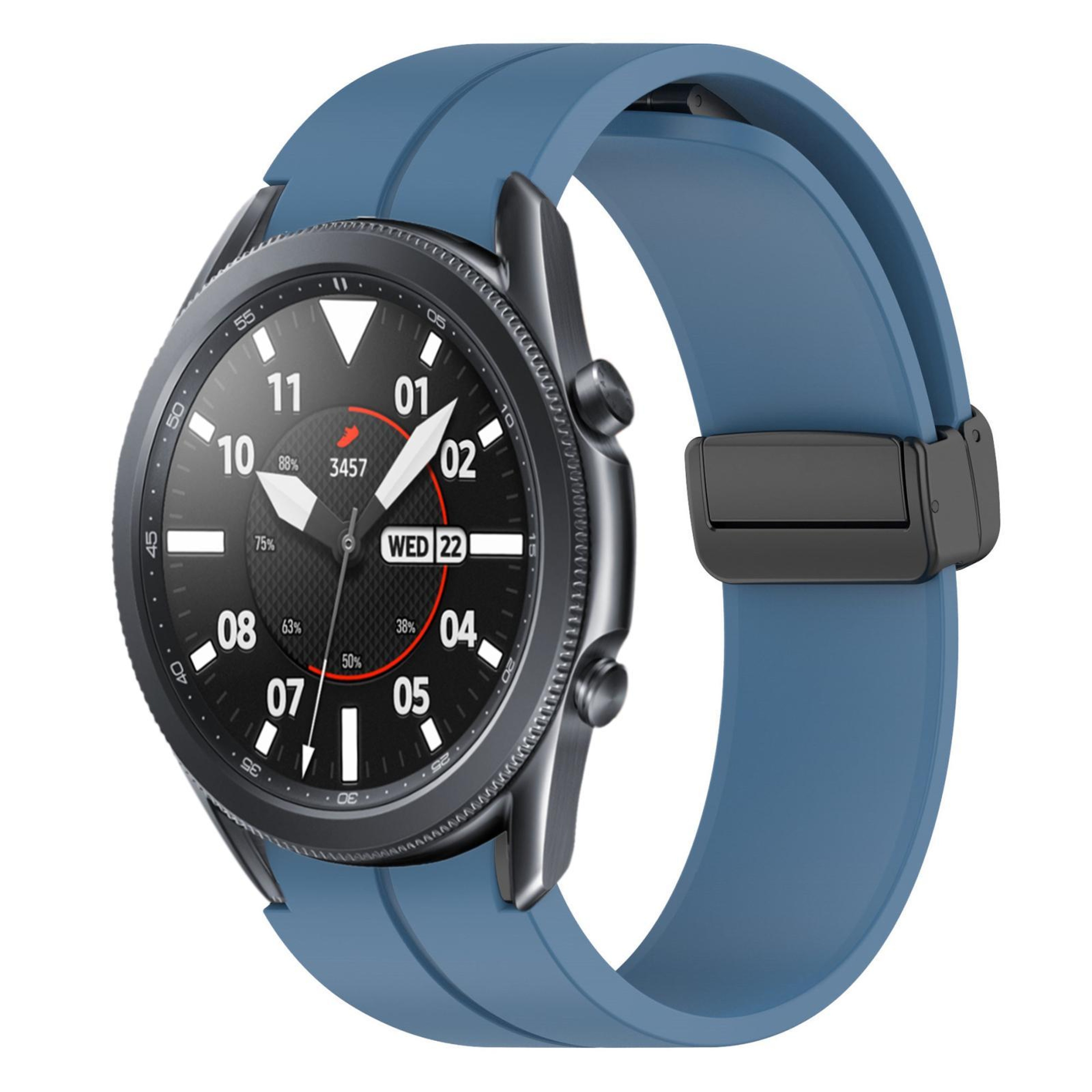 xDfind Samsung Galaxy Watch band Magnetic Buckle Silicone Watch Band for Watch7 FE 6 5 4 – view 29