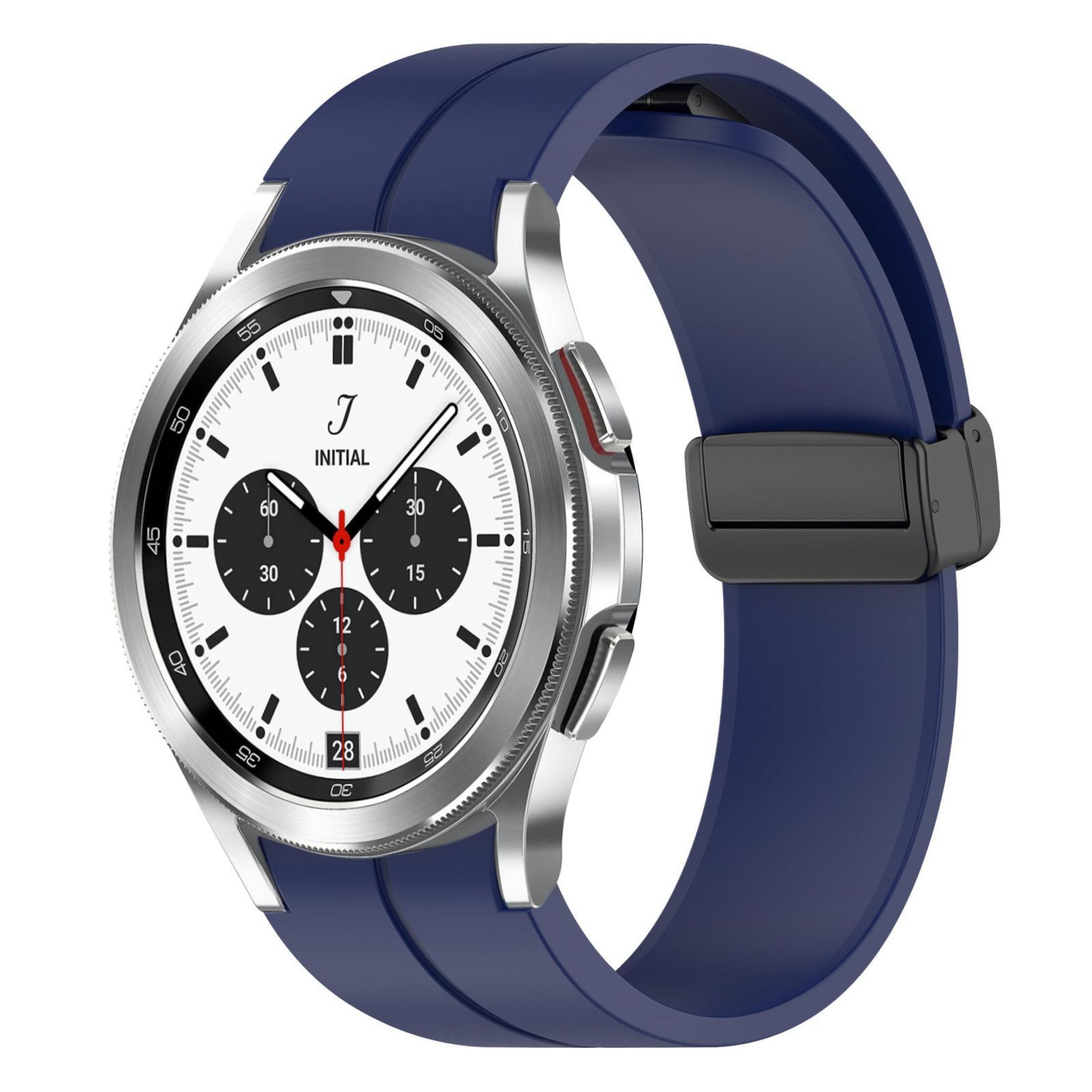 xDfind Samsung Galaxy Watch band Magnetic Buckle Silicone Watch Band for Watch7 FE 6 5 4 – view 28