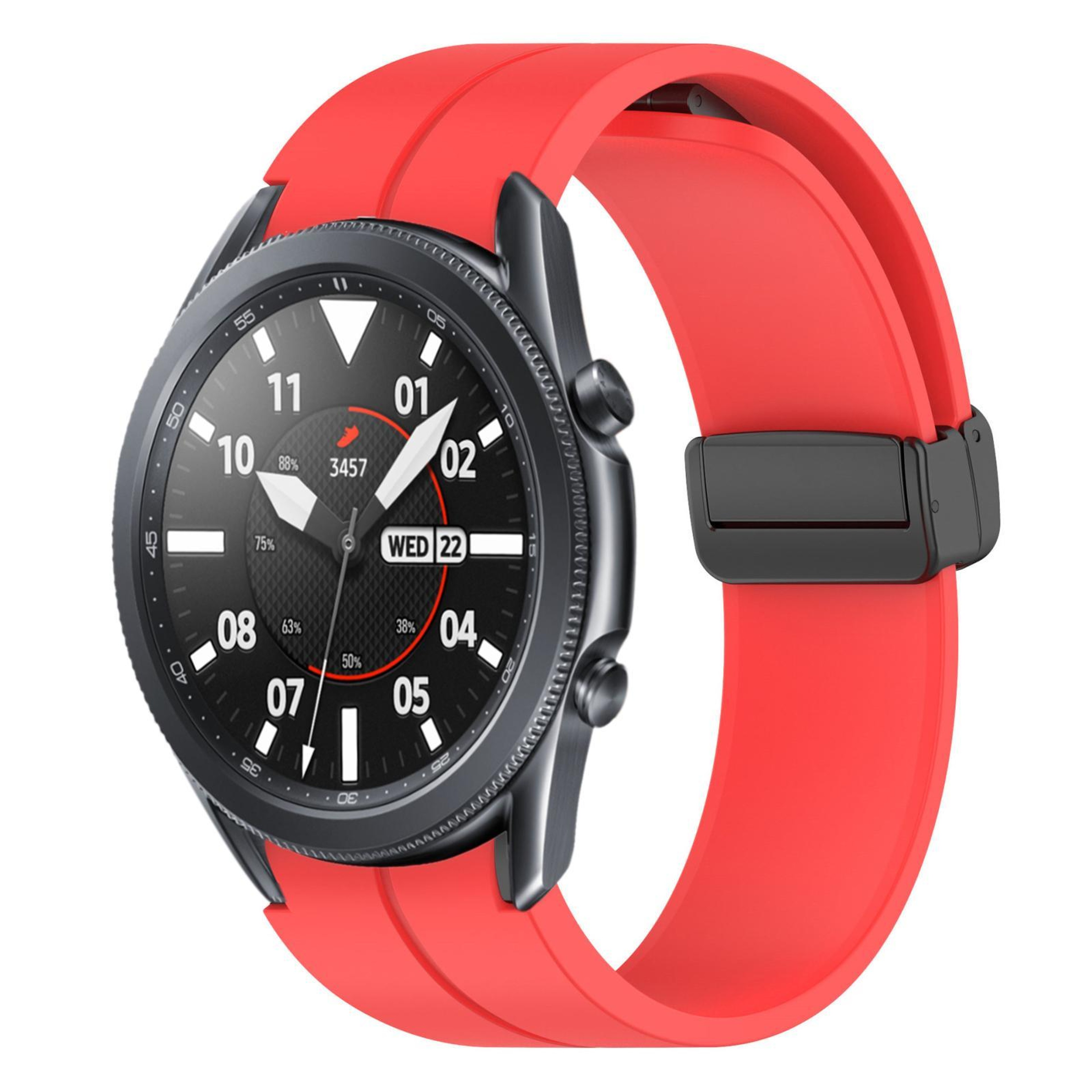 xDfind Samsung Galaxy Watch band Magnetic Buckle Silicone Watch Band for Watch7 FE 6 5 4 – view 30
