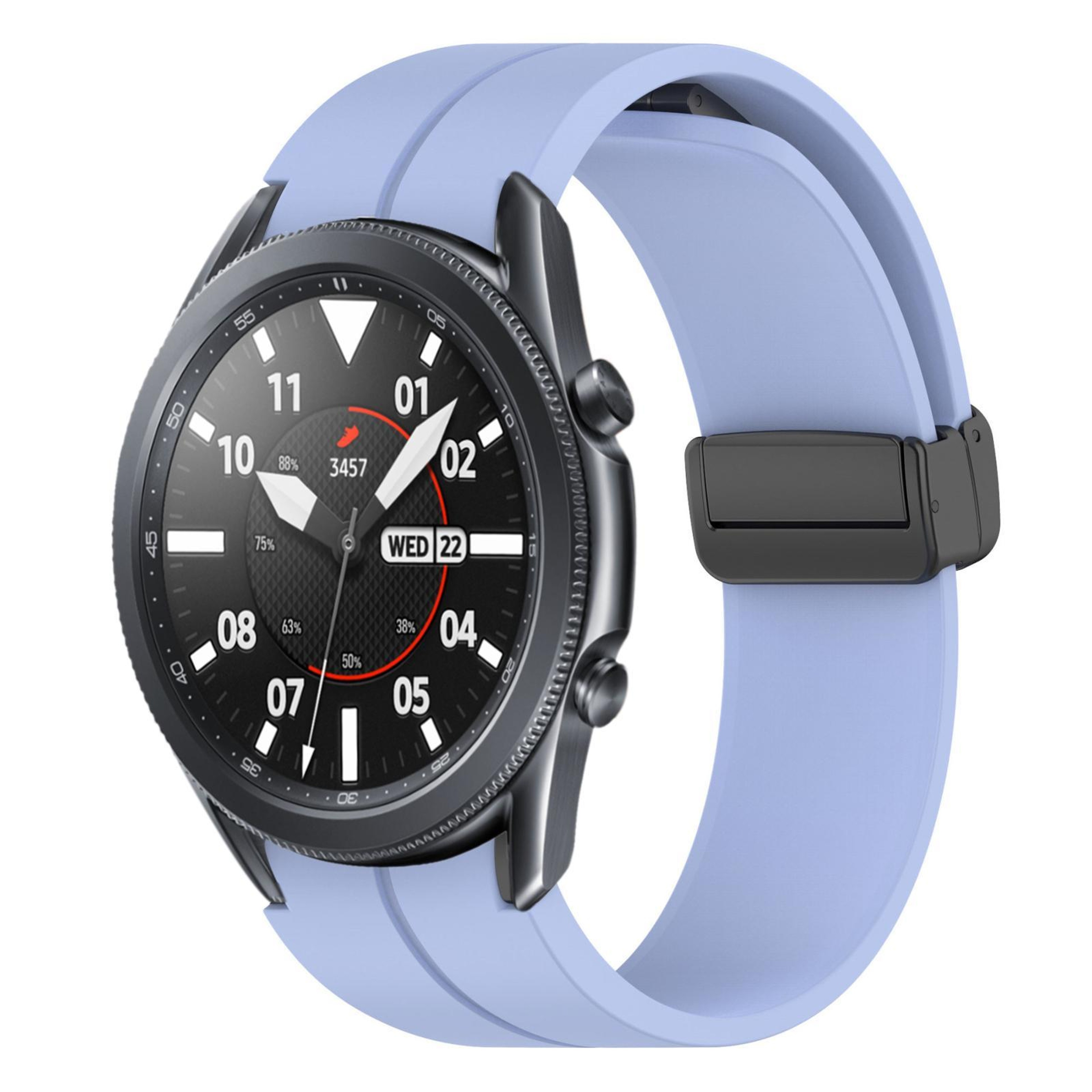 xDfind Samsung Galaxy Watch band Magnetic Buckle Silicone Watch Band for Watch7 FE 6 5 4 – view 35