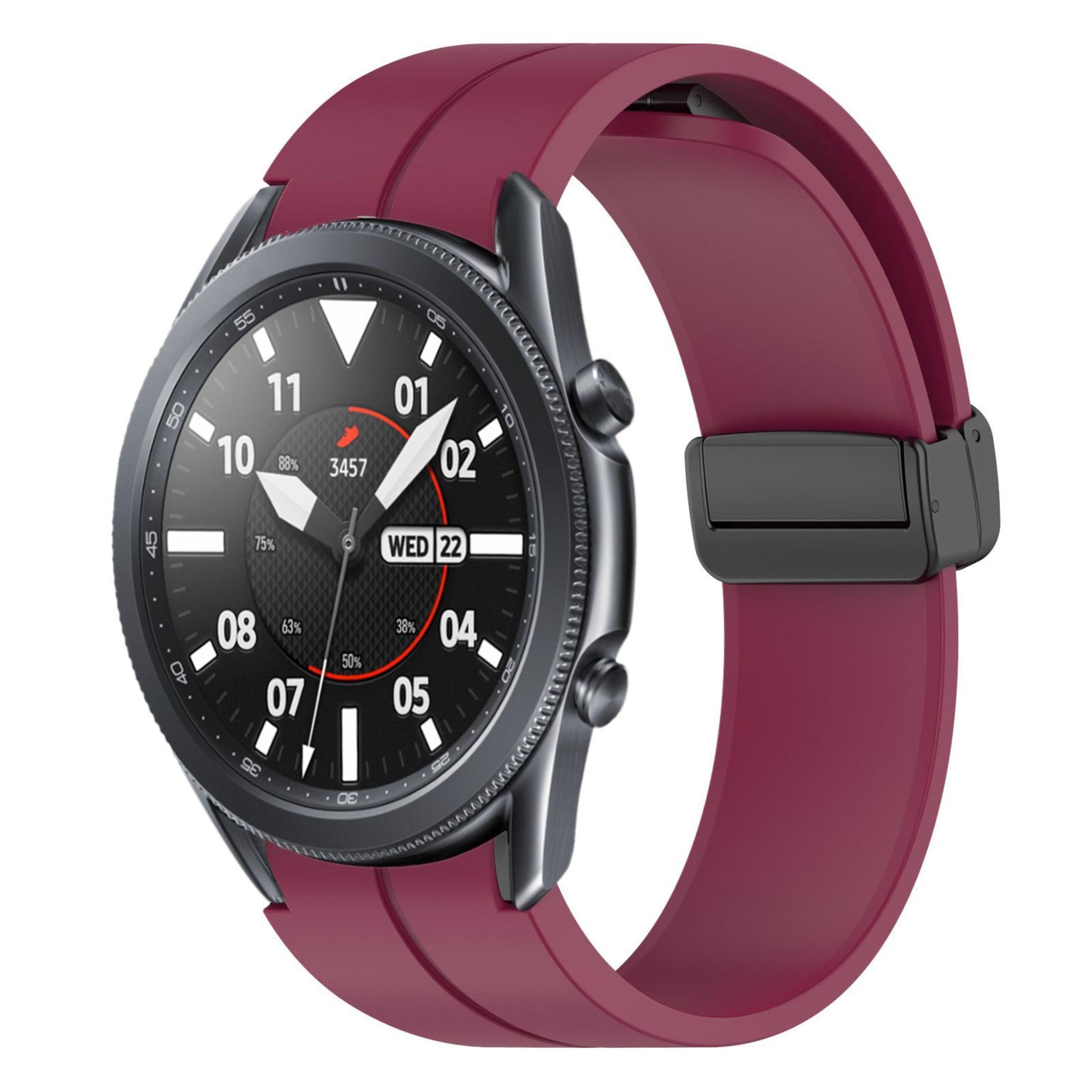 xDfind Samsung Galaxy Watch band Magnetic Buckle Silicone Watch Band for Watch7 FE 6 5 4 – view 34