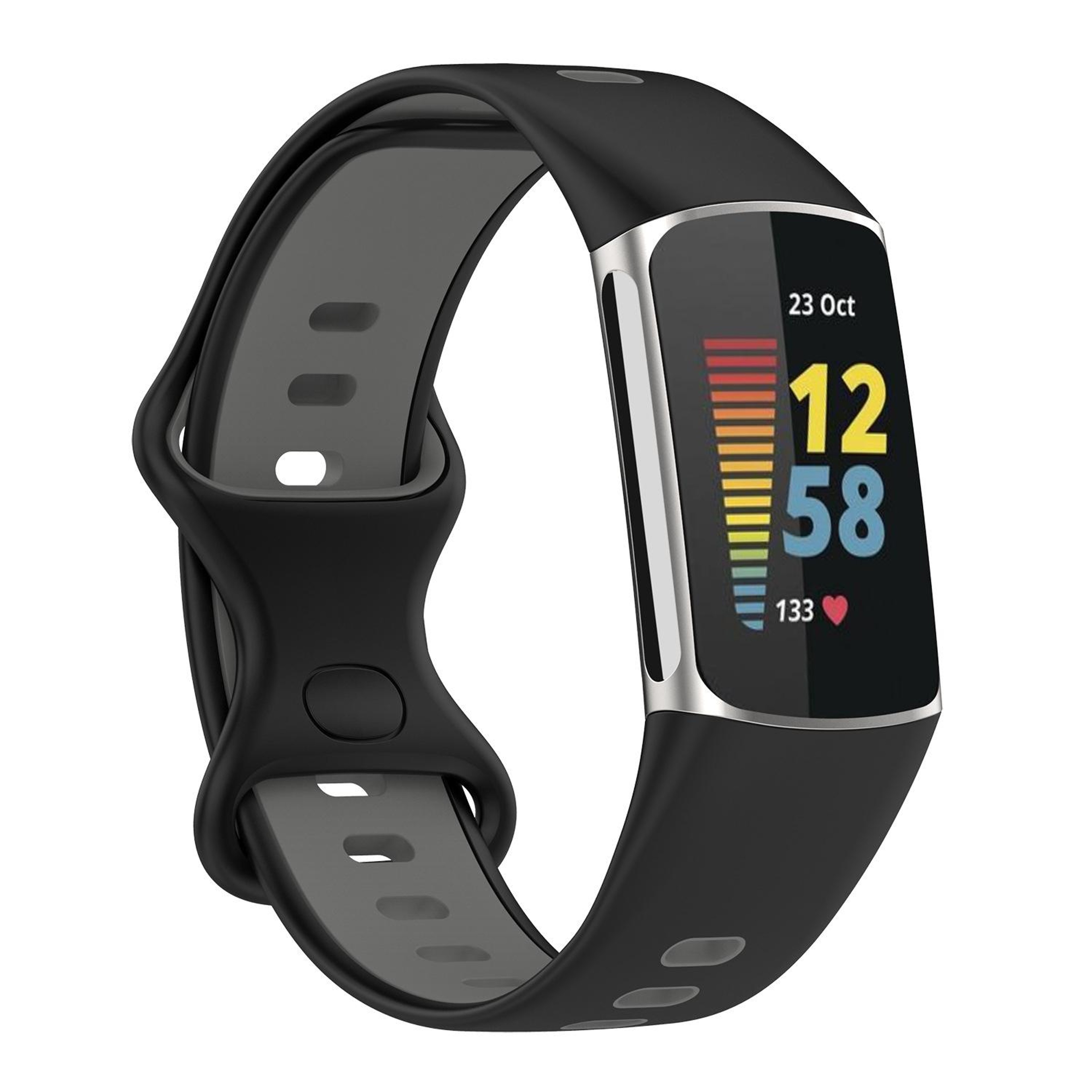 Fitbit Charge Band Two Color Silicone Replacement Watch Strap Sport Wristband – view 13