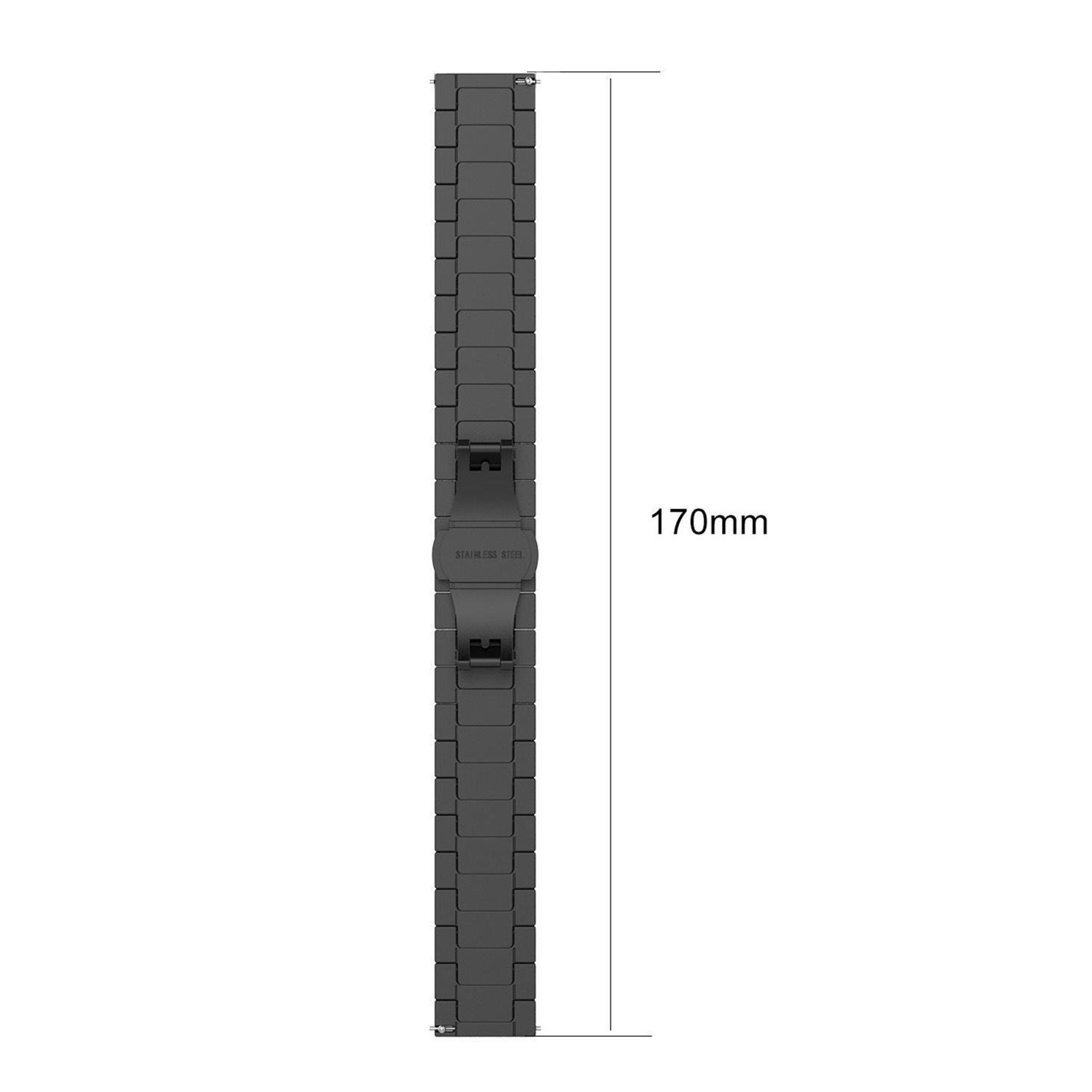 Stainless Steel Watch Band Bamboo Link Replacement Strap For Smartwatches 1