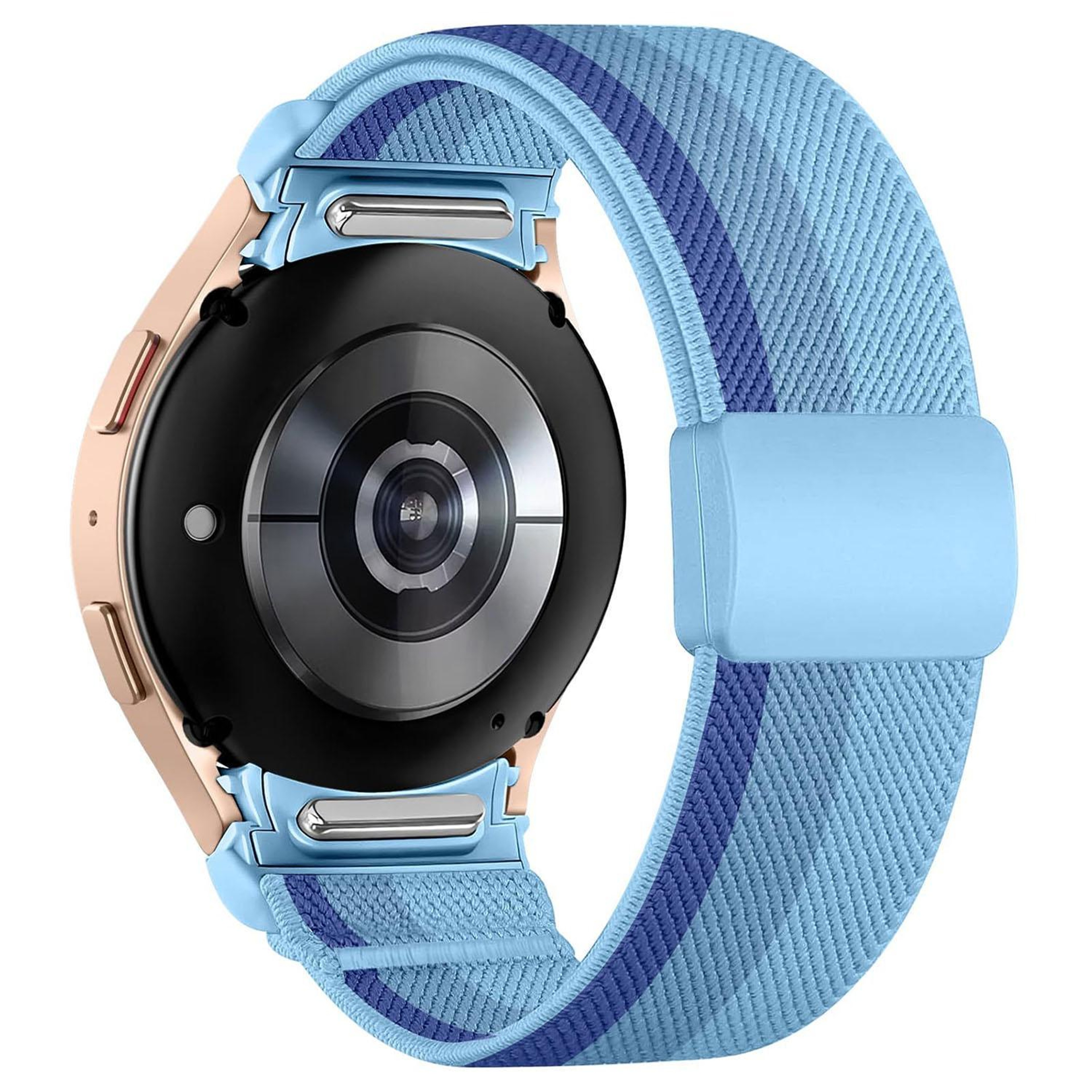 Magnetic Nylon Samsung Galaxy Watch Band for Galaxy Watch FE 7 6 5 4 Soft Twill 20mm Strap – view 5