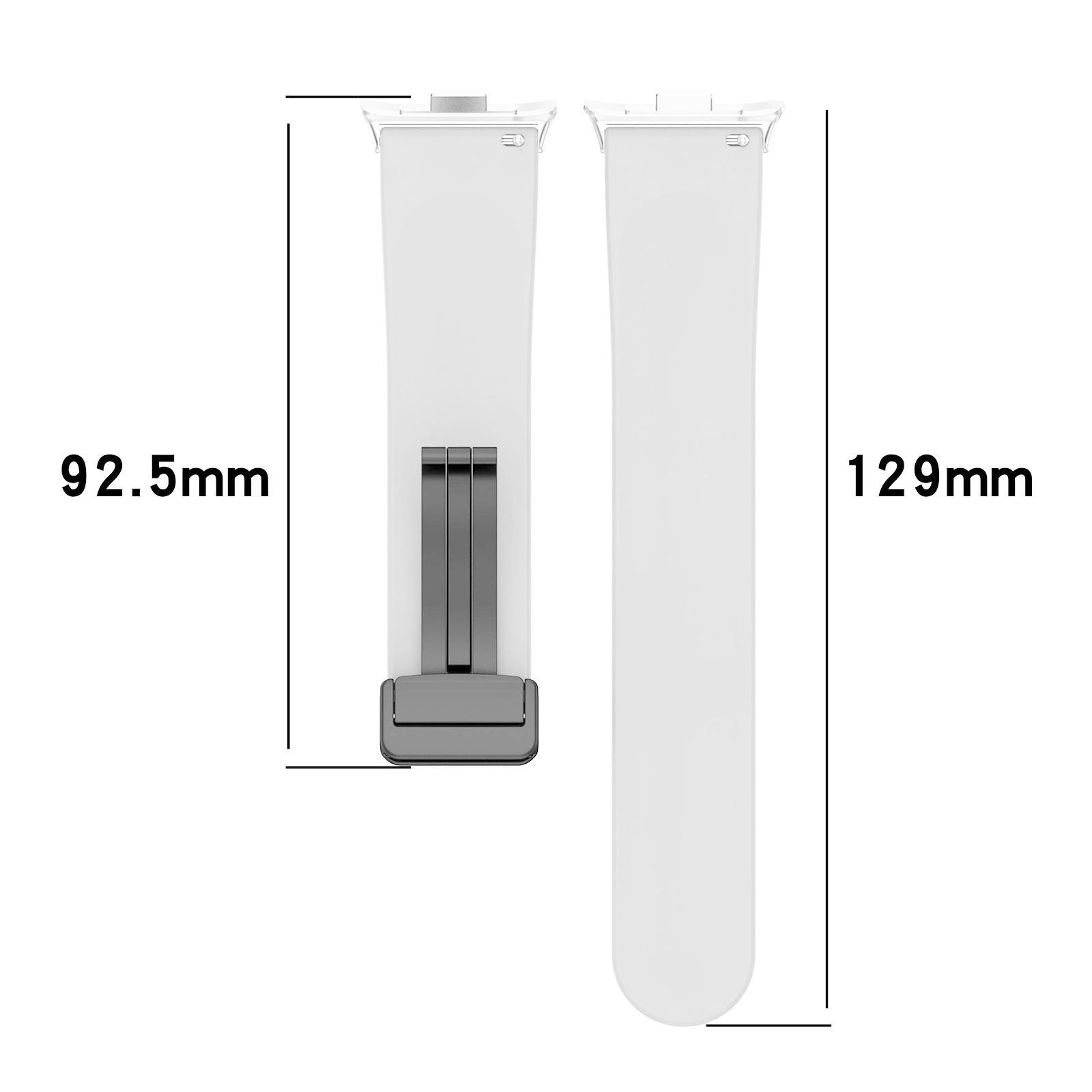 XDfind Silicone Watch Band For Xiaomi Band 10 Pro 9 Pro Redmi Watch 6 With Folding Buckle 4