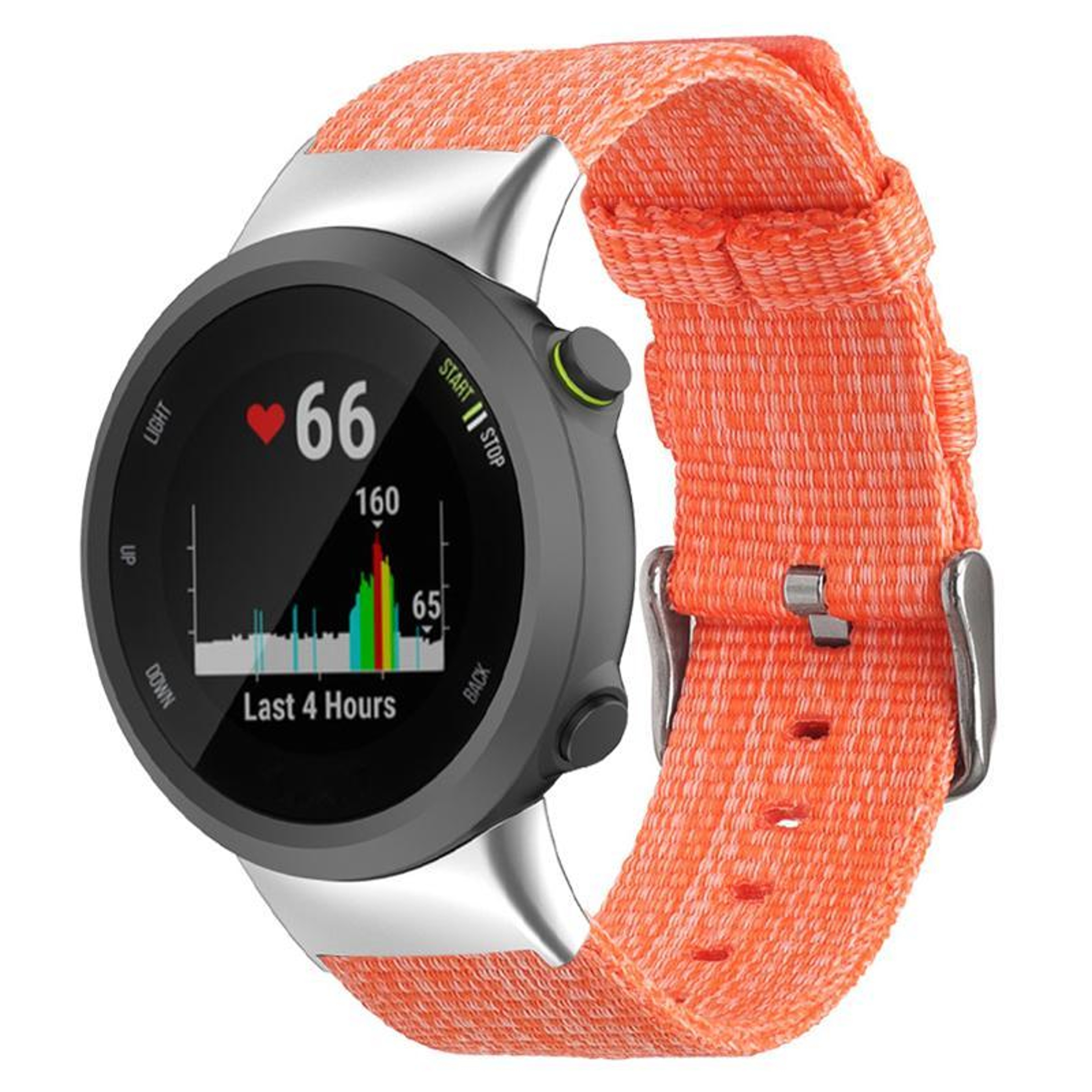 XDfind Garmin Forerunner Band Nylon Canvas Watch Strap For Garmin 45S Swim 2 7