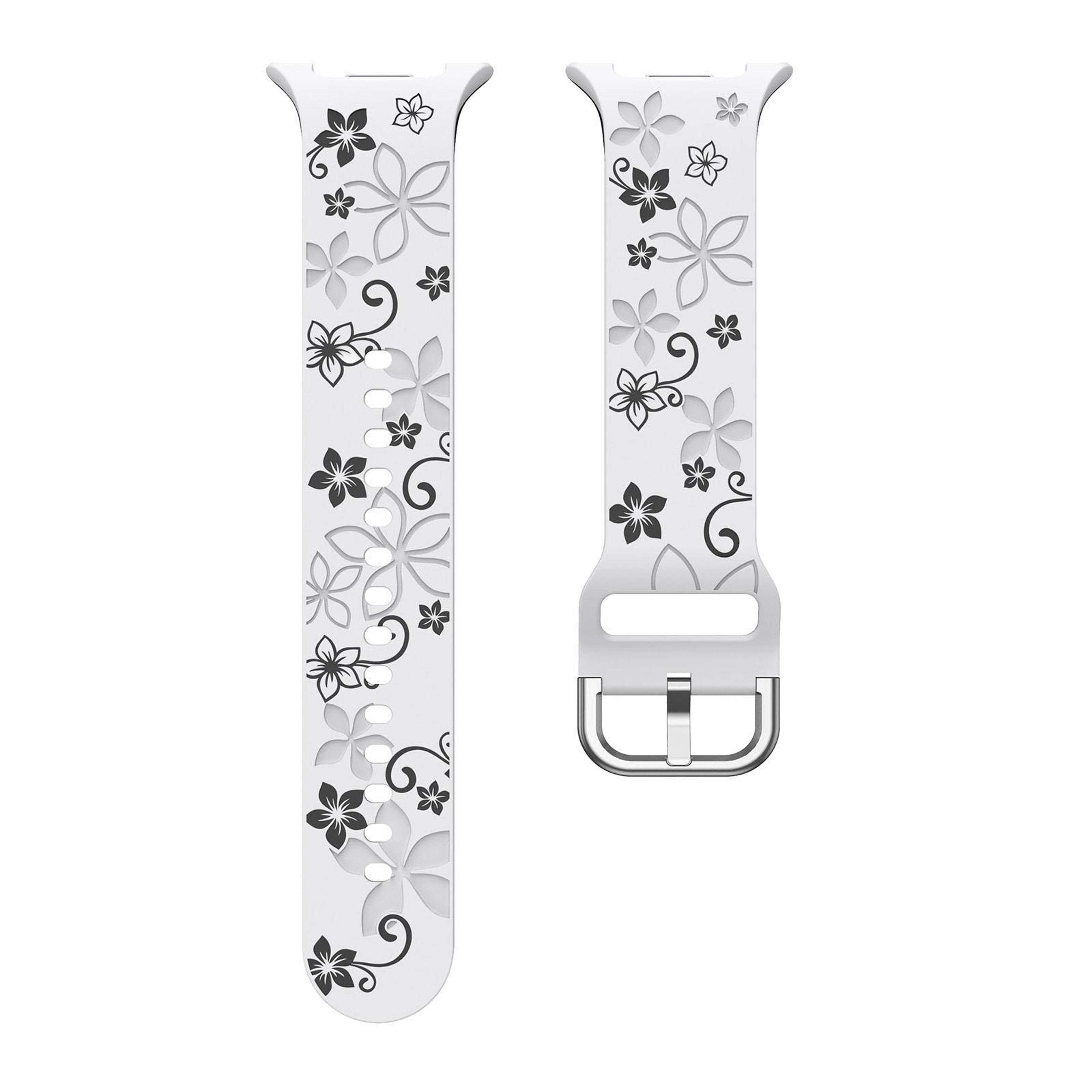 Samsung Galaxy Watch Band Dual Color Engraved Silicone Watch Band for Watch8 Classic Replacement Strap – view 5