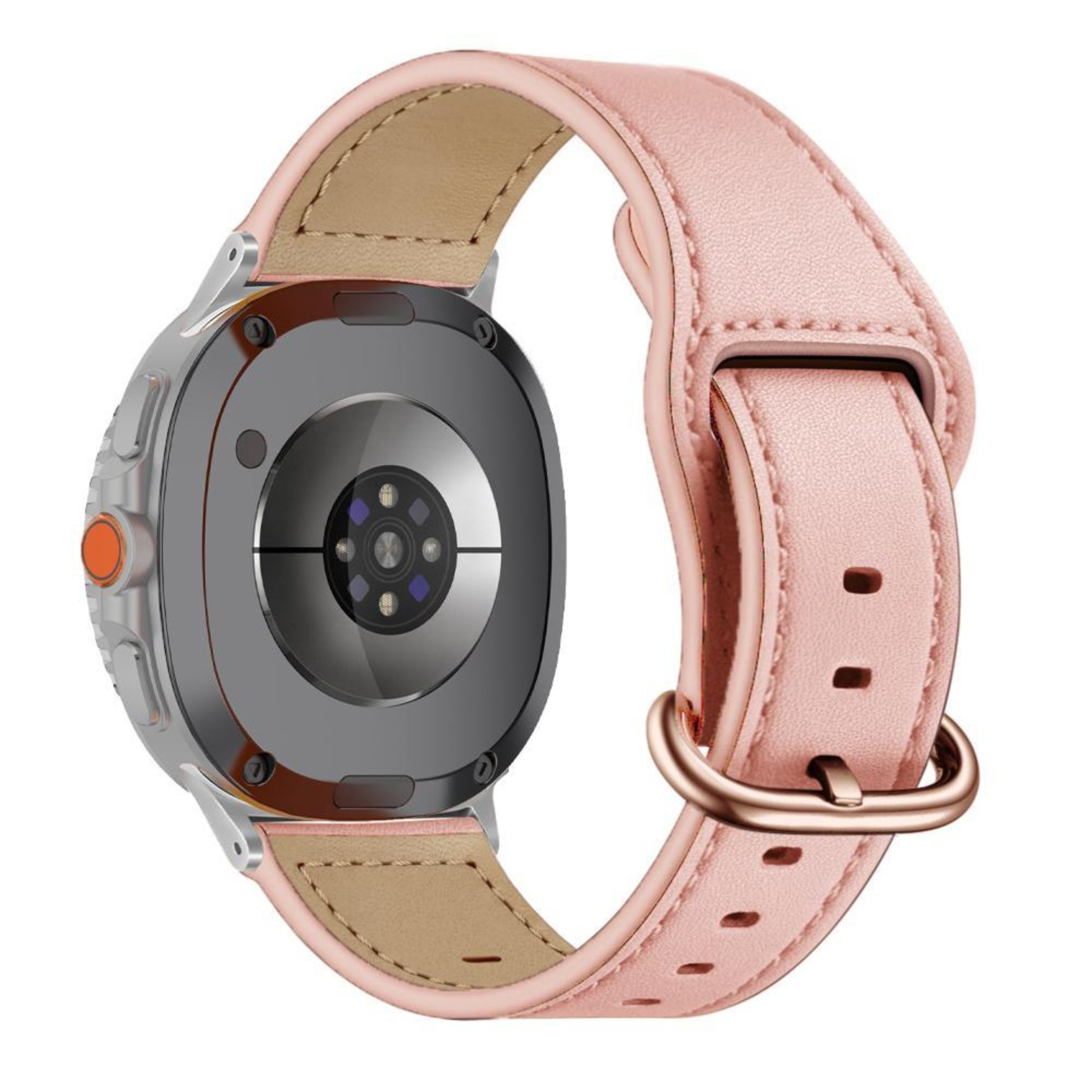 Samsung Galaxy Watch8 Watch8 Classic Genuine Leather Watch Band with Classic Buckle – view 2
