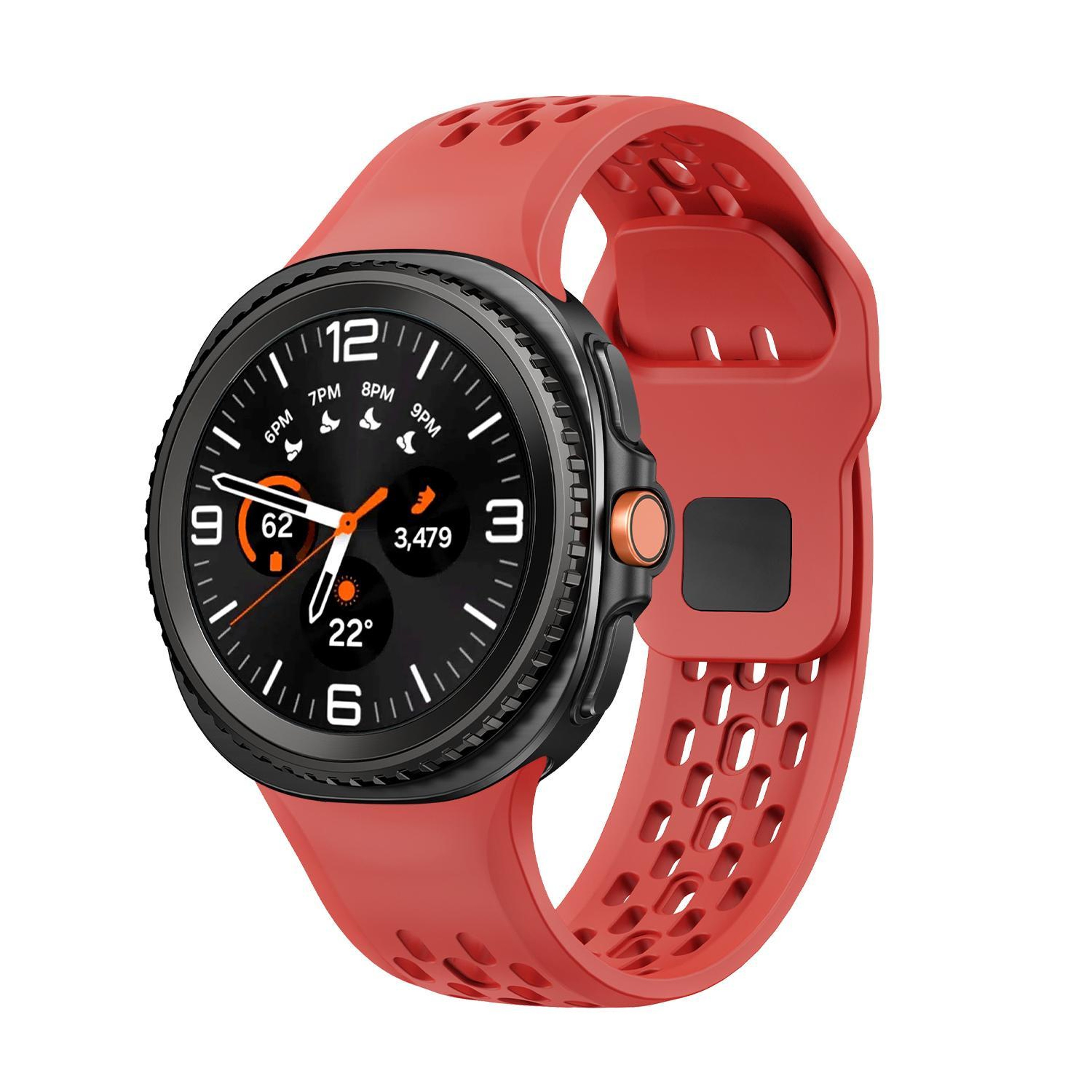 Samsung Galaxy Watch Band Soft Silicone Watch Band with Reverse Buckle for Watch8 Classic – view 13