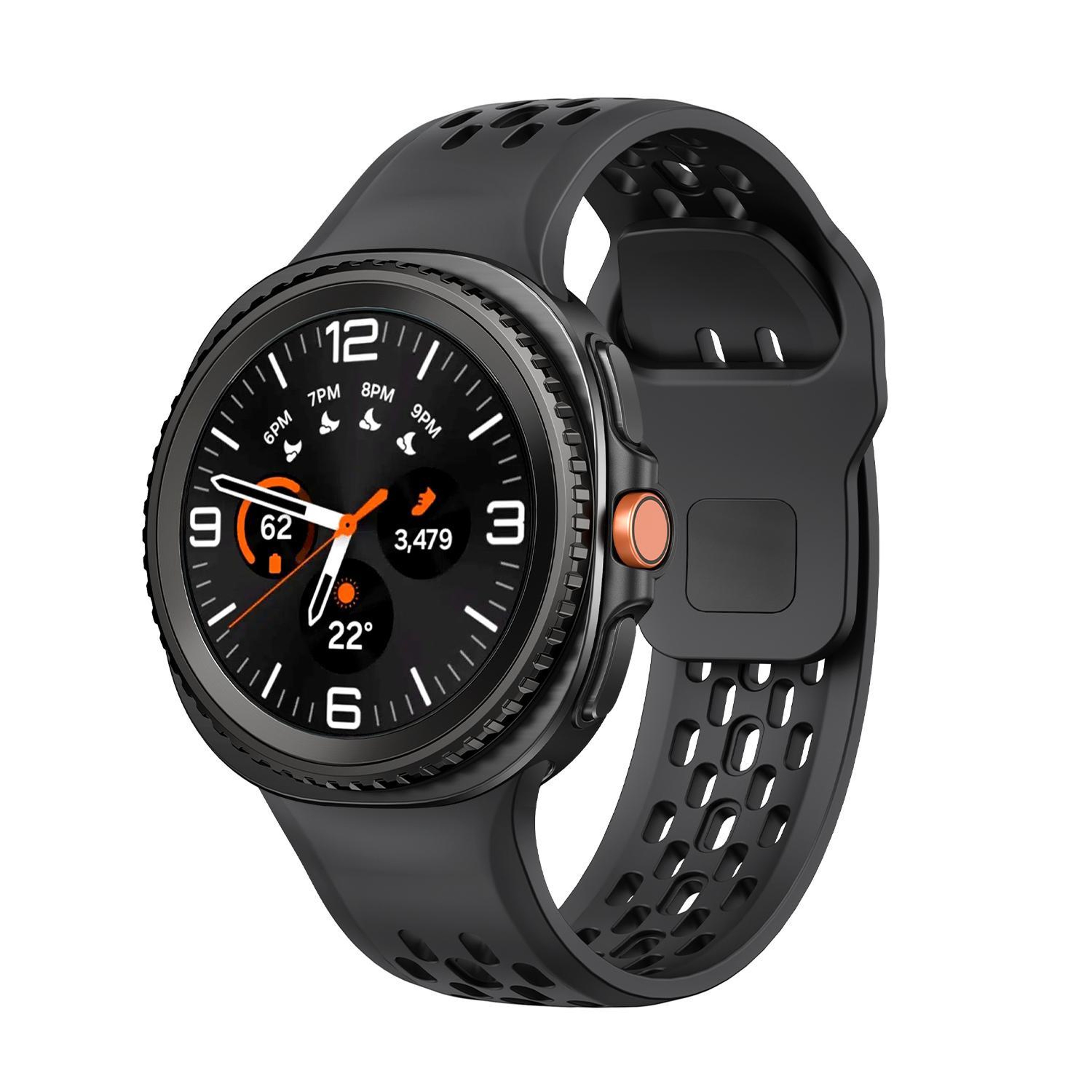 Samsung Galaxy Watch Band Soft Silicone Watch Band with Reverse Buckle for Watch8 Classic – view 17