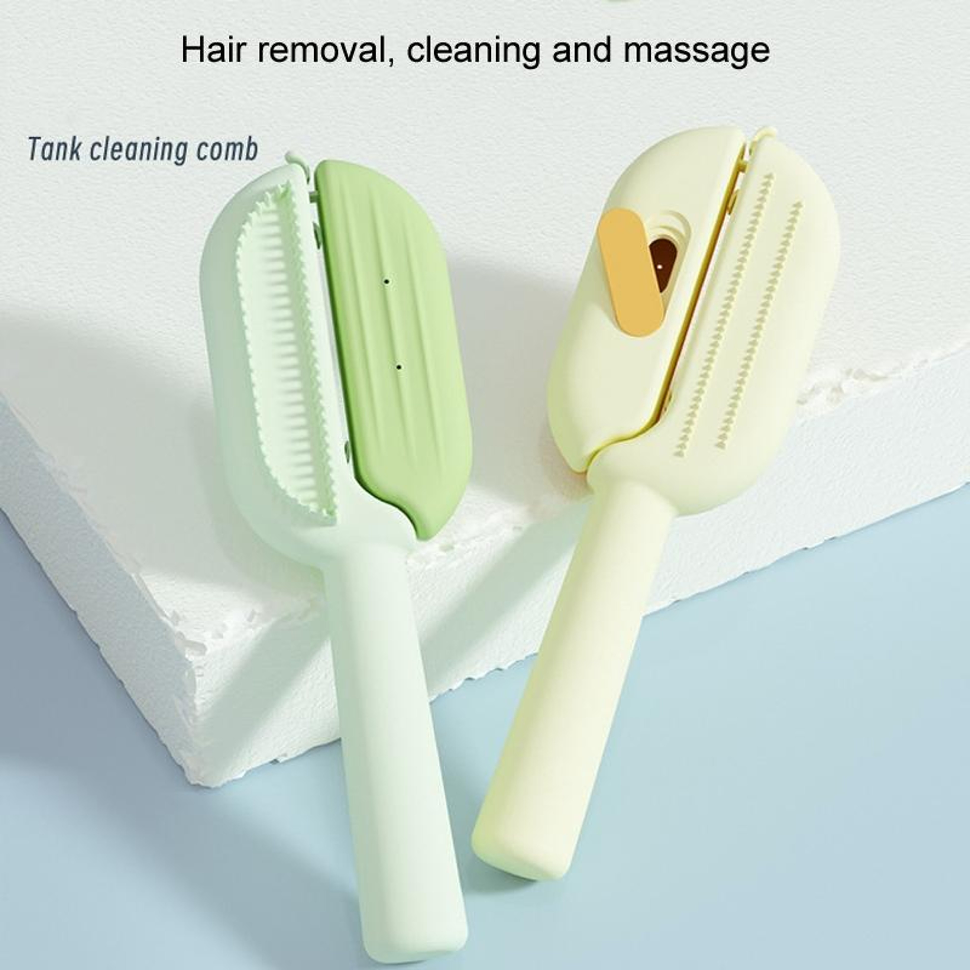 Pet Grooming Brush With Water Tank Self Cleaning Cat And Dog Massage Deshedding Comb 6