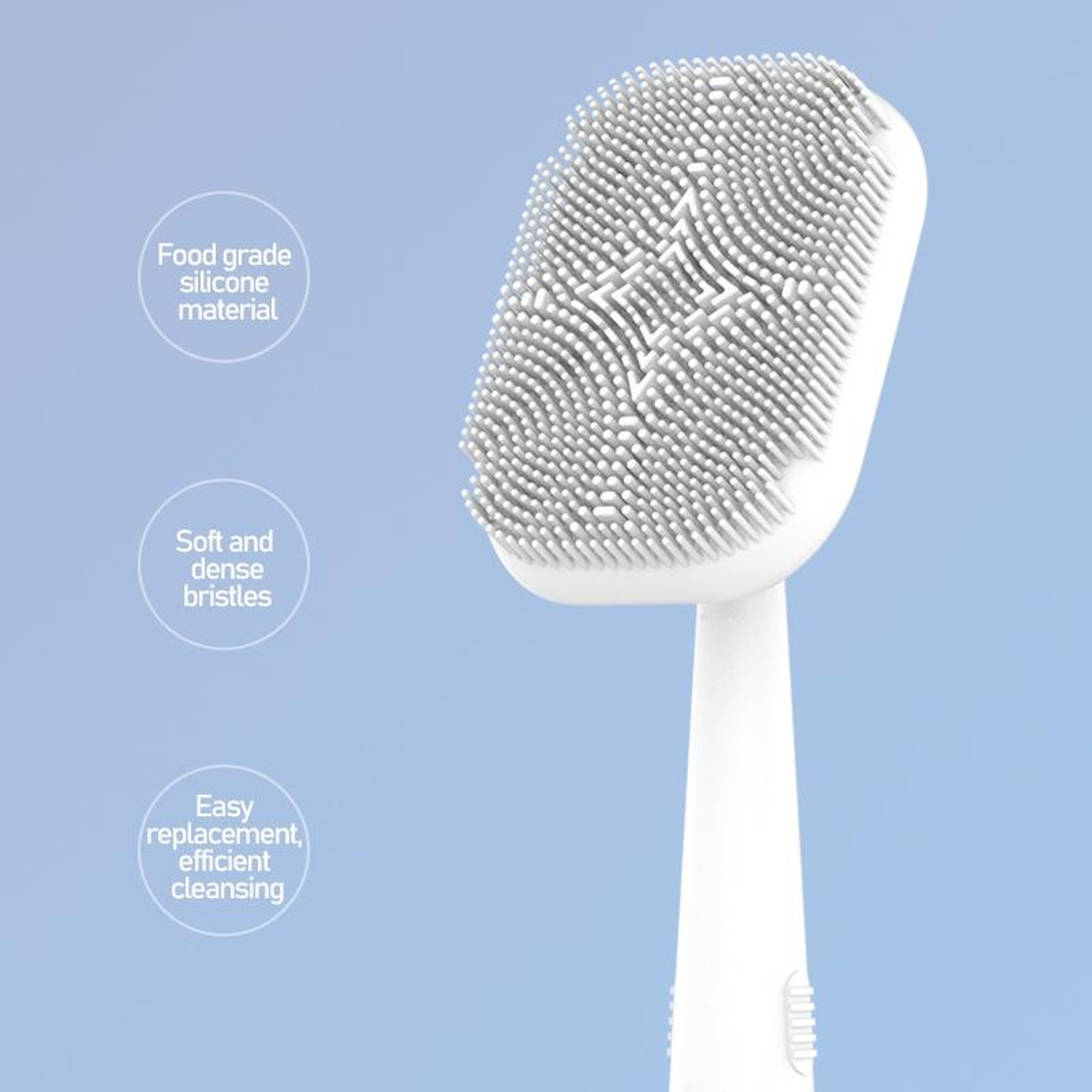 Multifunction Facial Cleansing Device and Teeth Cleaning Tool with LED Light – view 4