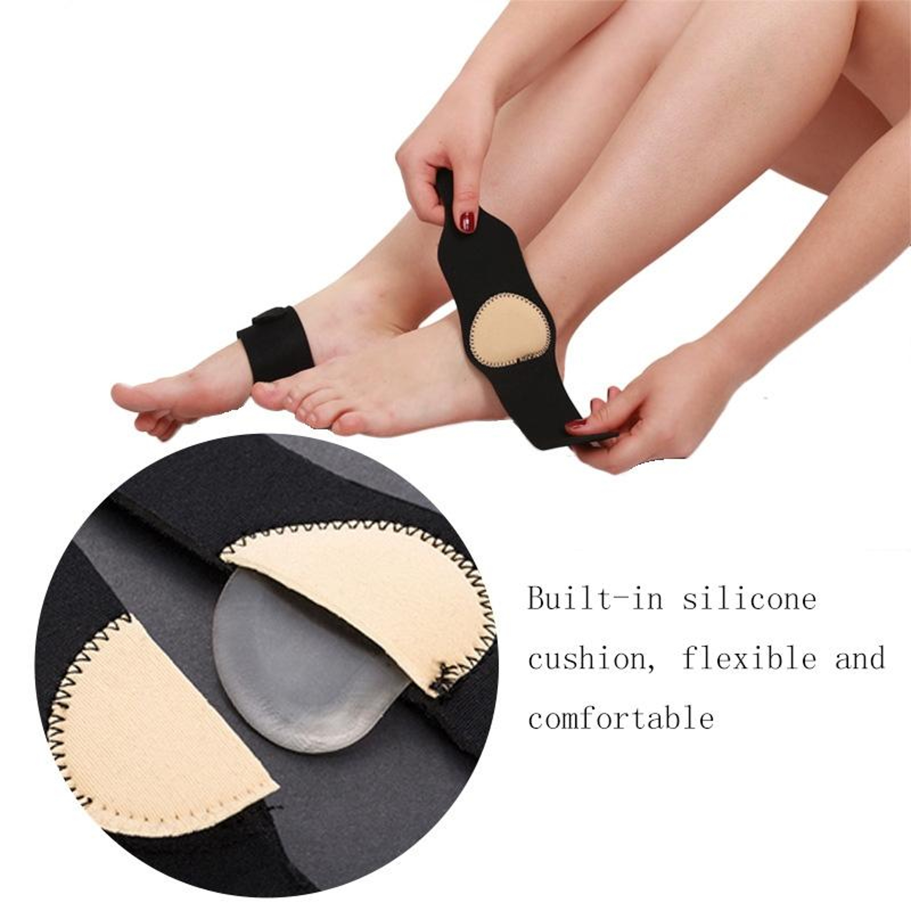 Orthopedic Arch Support Insoles for Flat Feet High Arch Support Free Size – view 5
