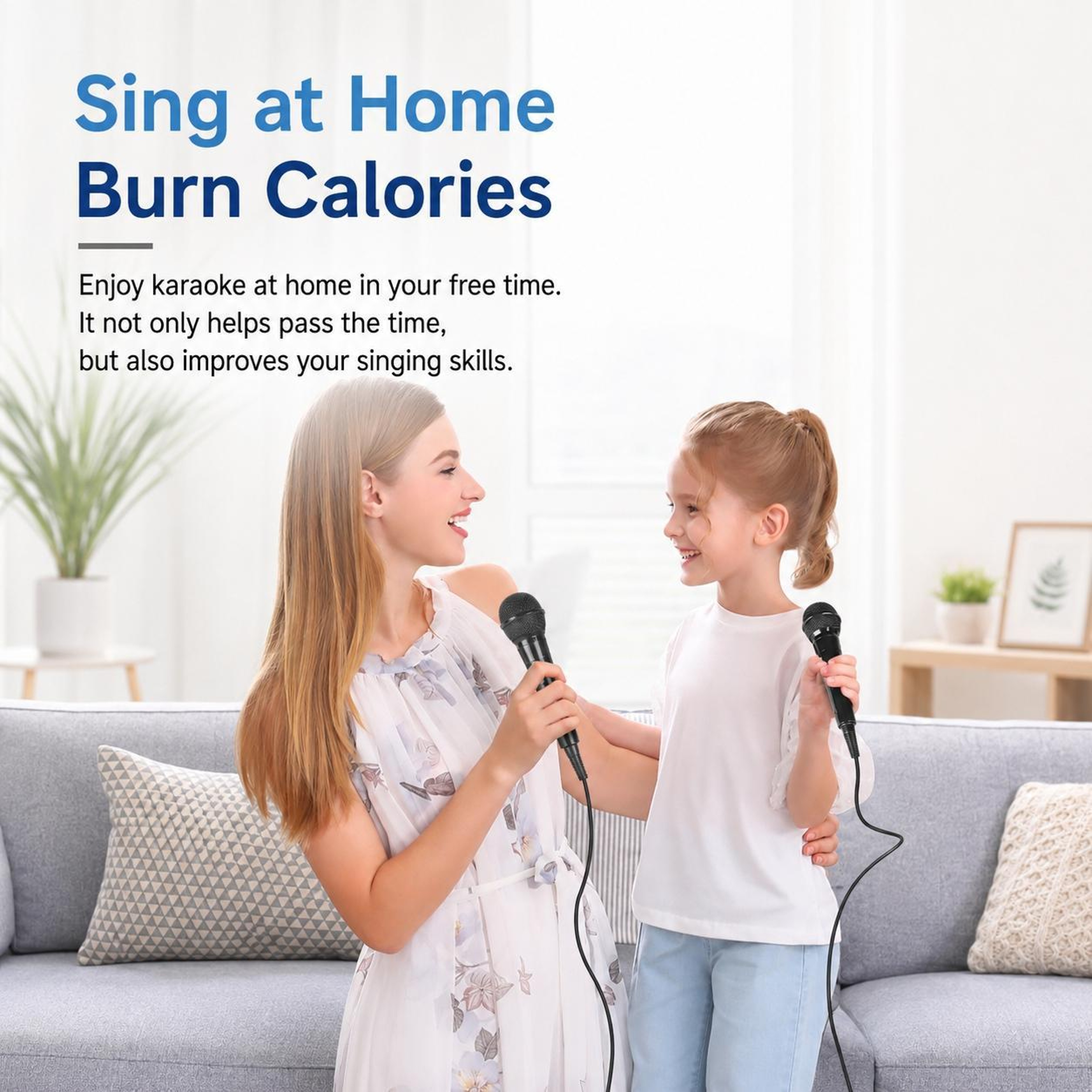 Professional Wired Dynamic Microphone with Plug for Karaoke Singing and Public Speaking – view 7