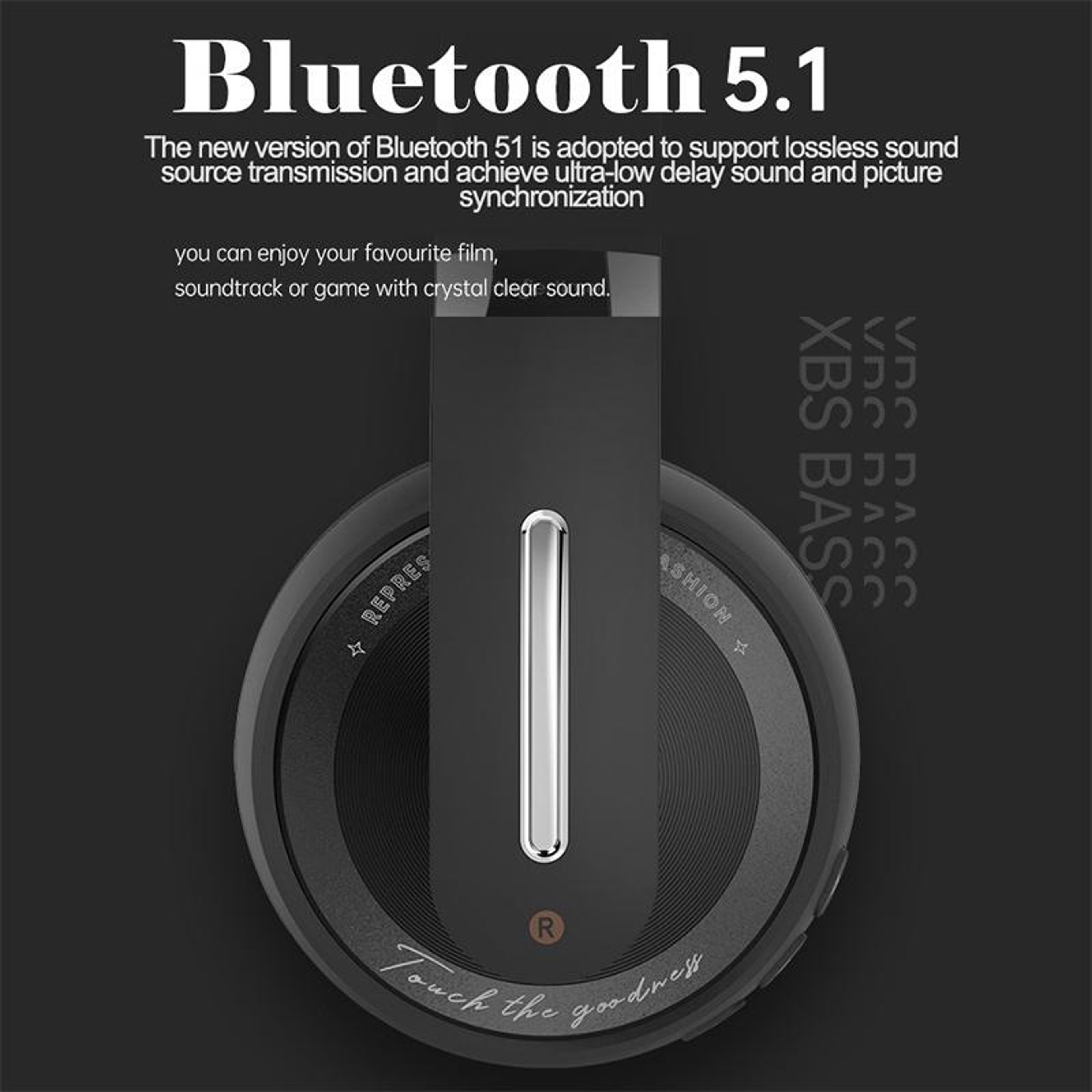 P6 Bluetooth Wireless Stereo Headset with Microphone for Clear Calls and Music – view 3