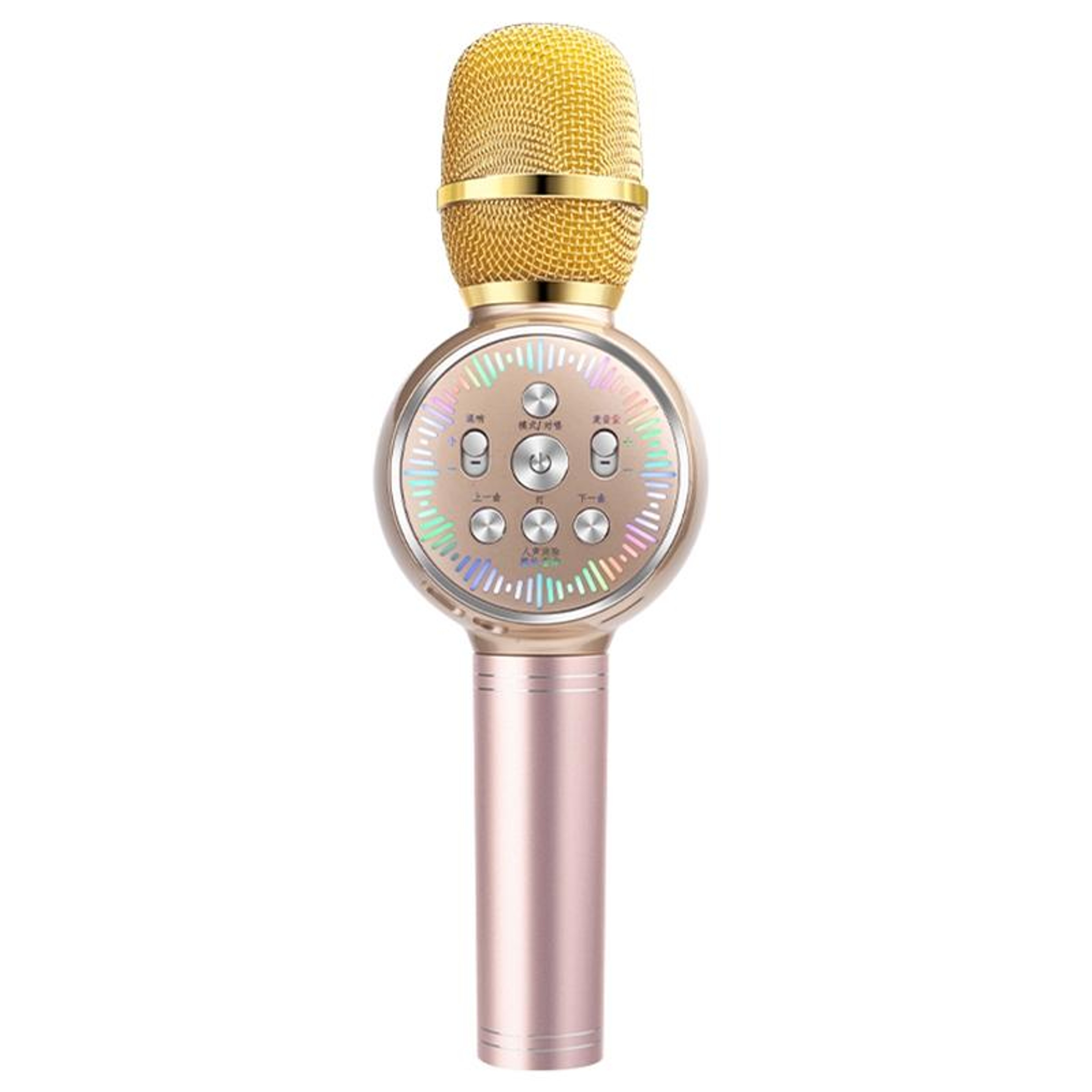 K2 Bluetooth Karaoke Wireless Microphone With Colorful LED Lights 0