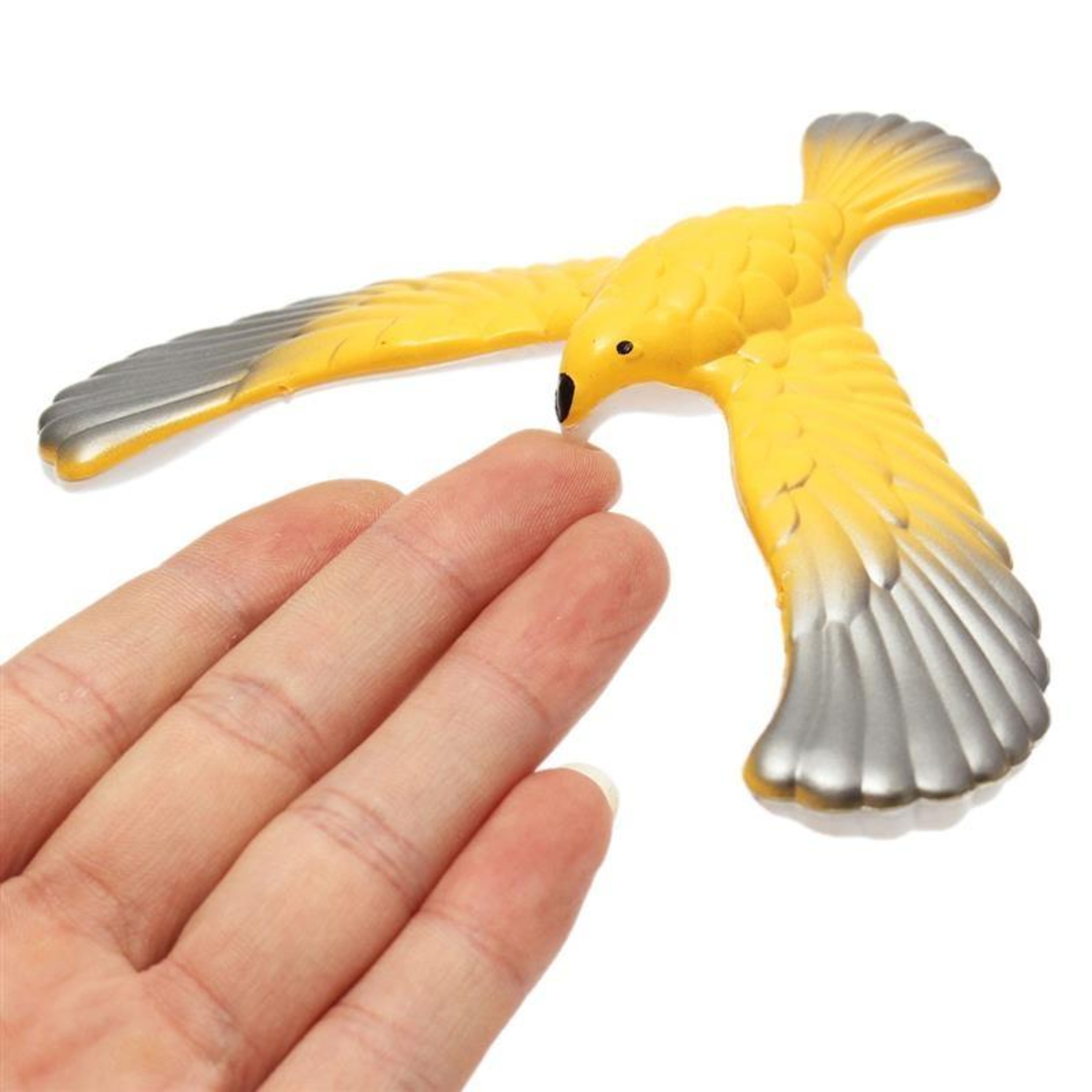 Balancing Bird Toy Physics Science STEM Educational Eagle Desk Toy For Kids 5