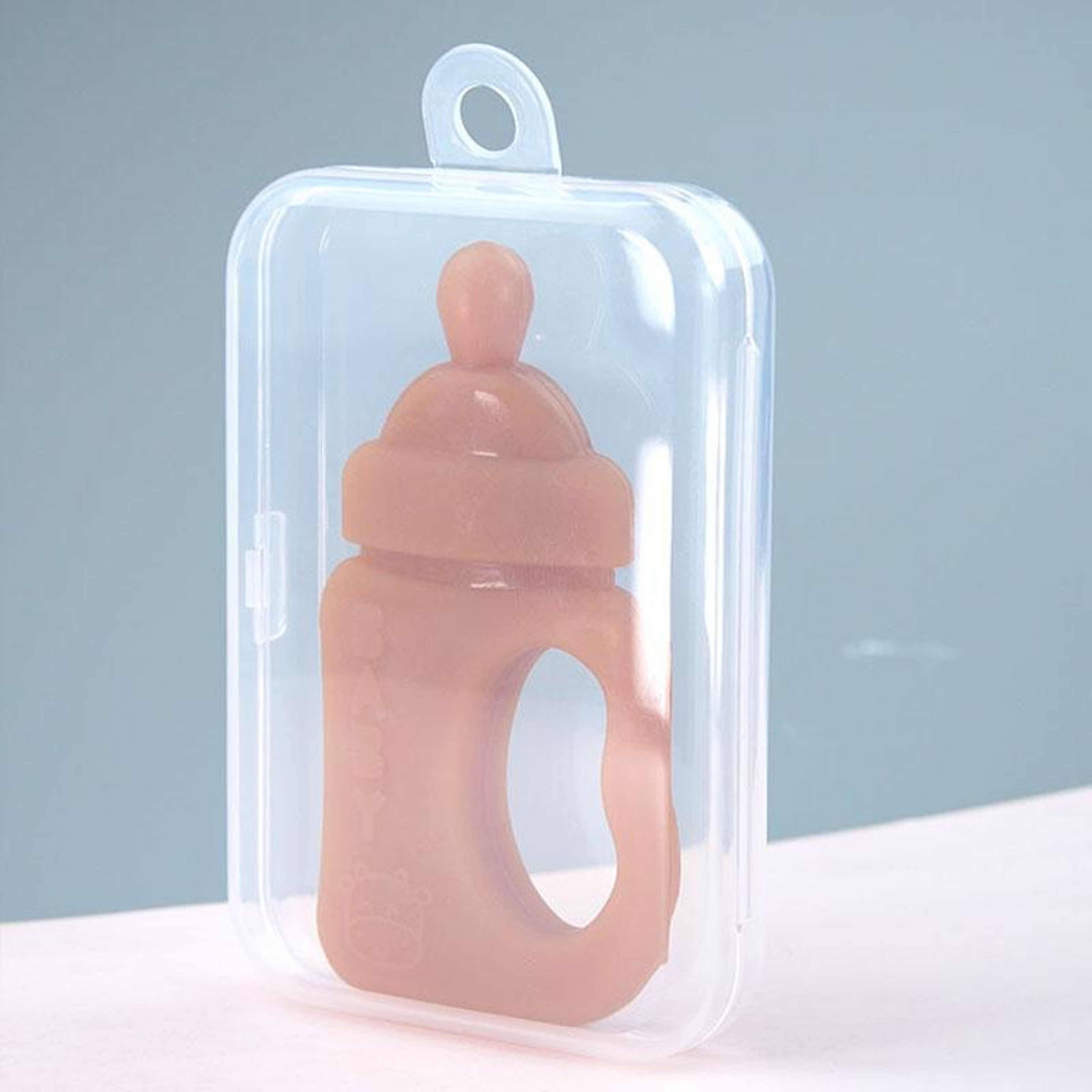 Baby Silicone Teething Stick BPA Free Food Grade Silicone Teether For Soothing Sore Gums 10