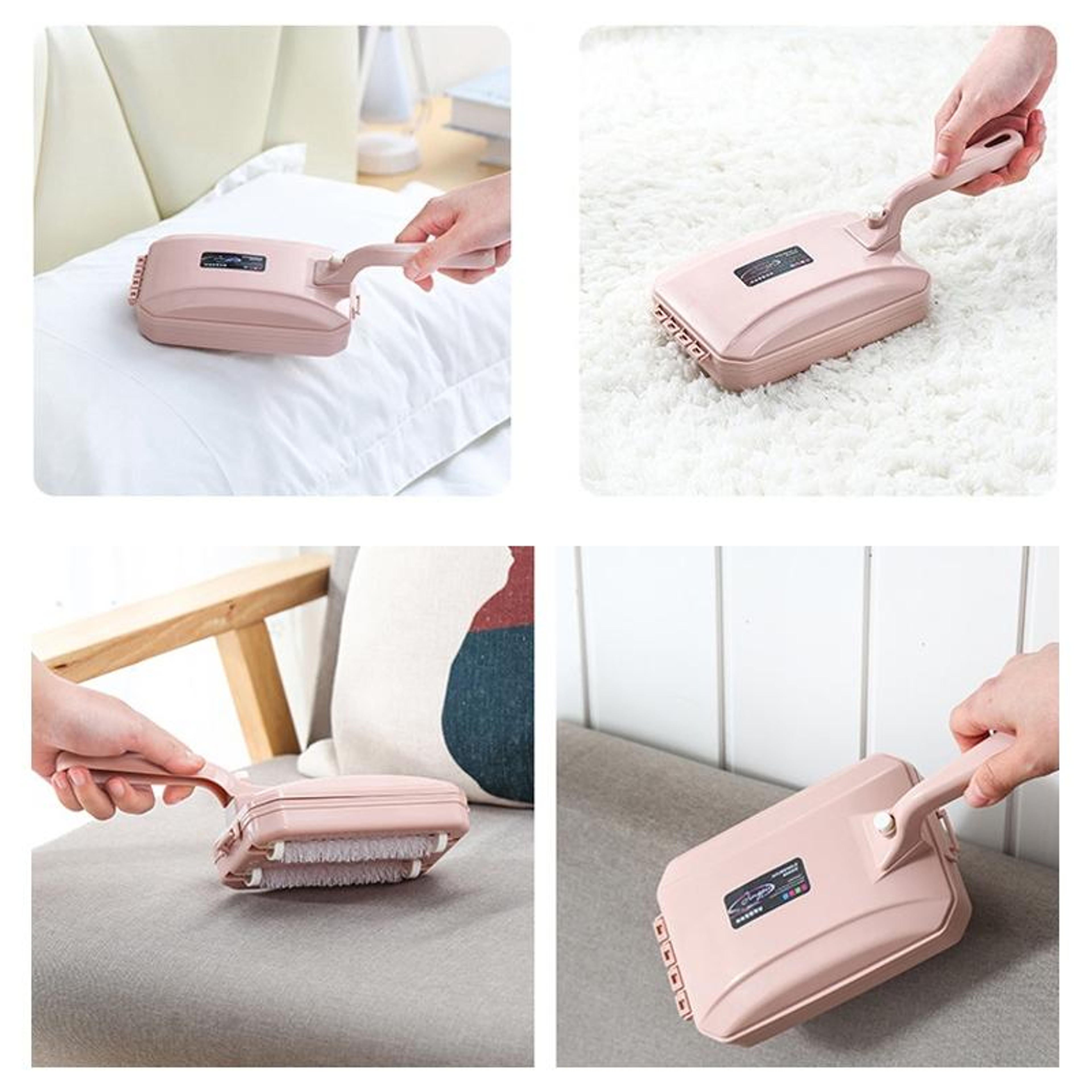 Pet Hair Remover Carpet Sweeper Handheld Lint Roller Brush for Sofa Bed Carpet Furniture – view 8
