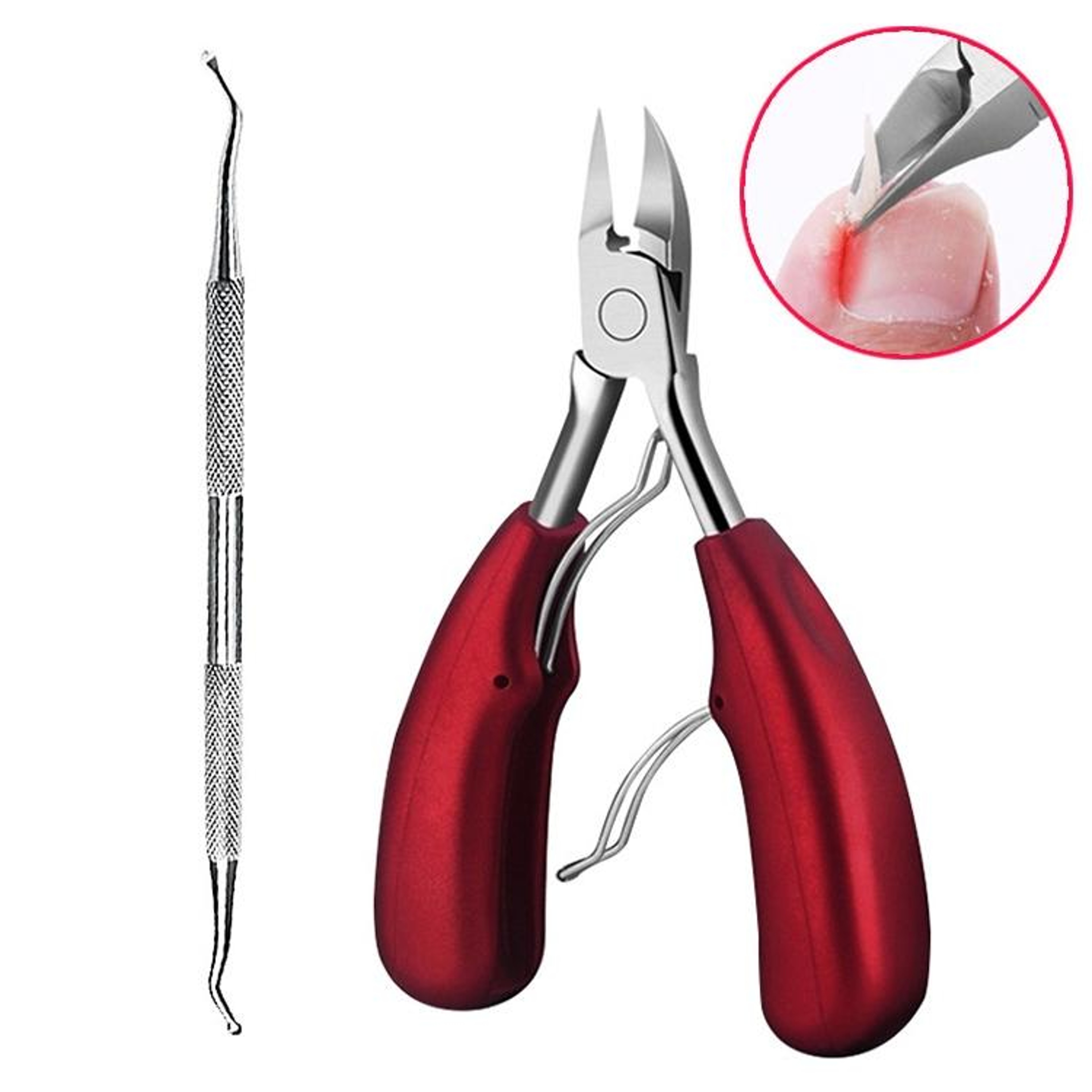 Professional Ingrown Toenail Clipper Stainless Steel Paronychia Nail Nipper For Thick And Curved Na 13
