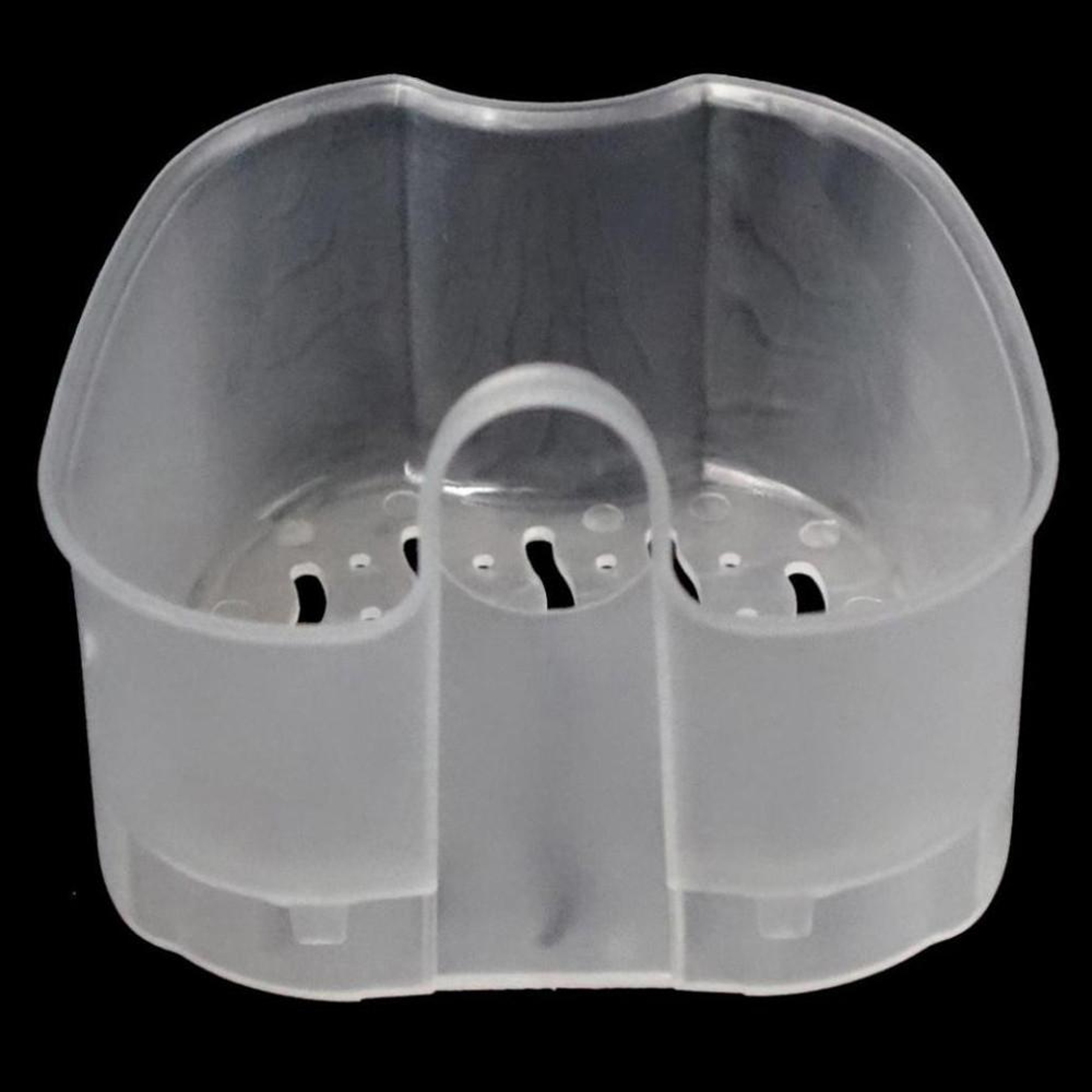 Portable Denture Case With Drain Basket Hygienic False Teeth Storage Box For Travel And Daily Care 3