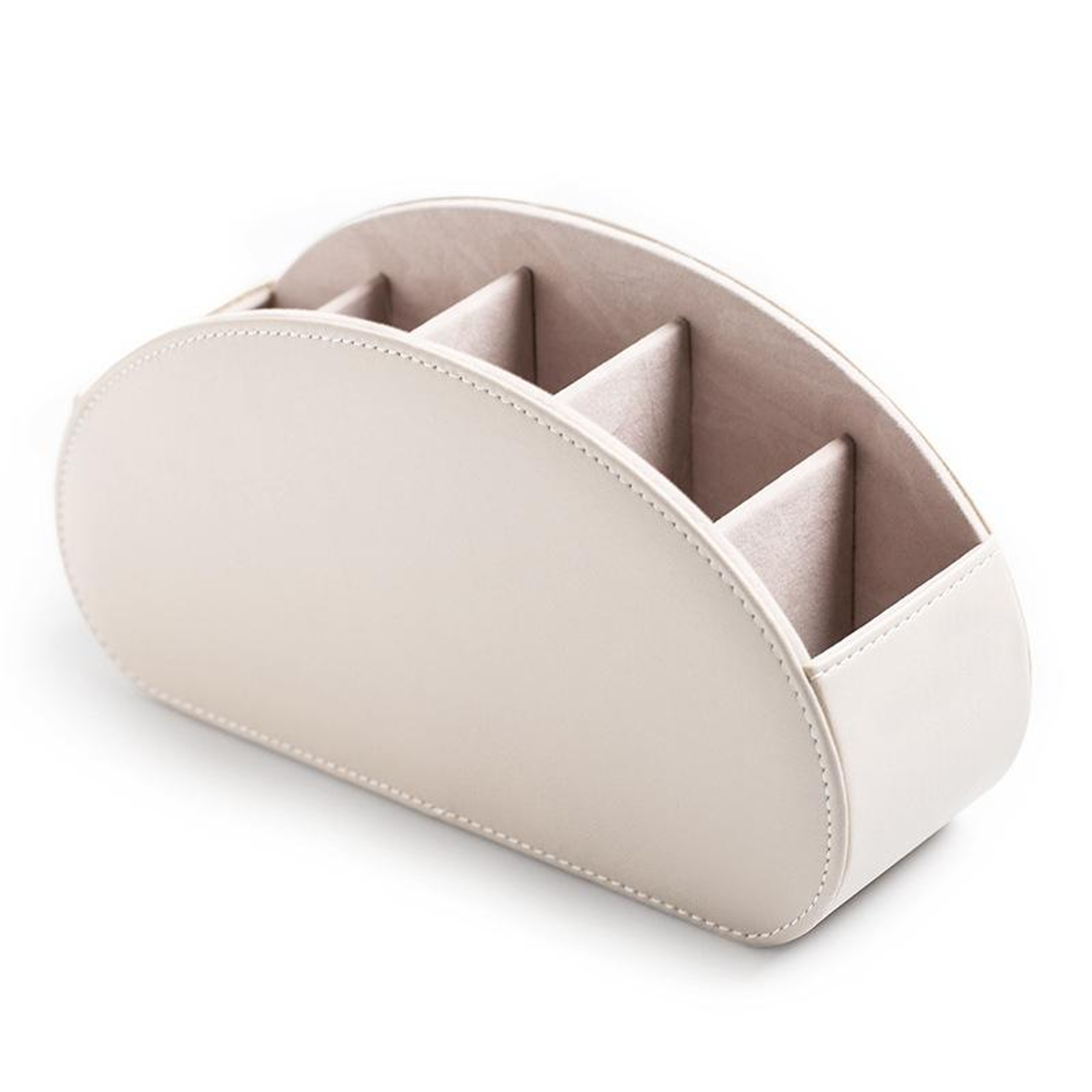 PU Leather Remote Control Organizer and Desk Organizer Storage Box for Cosmetics Office and Home – view 10
