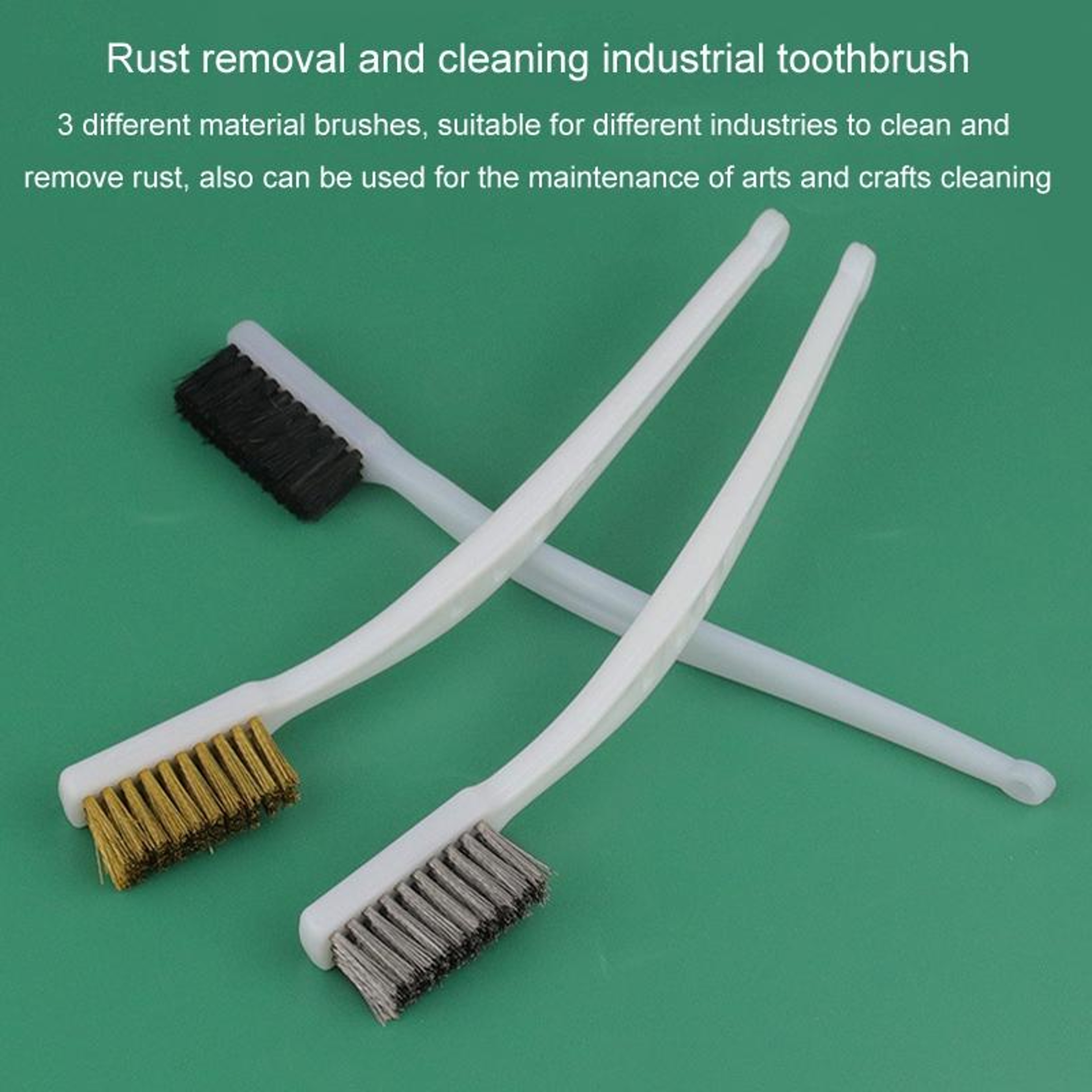 Heavy Duty Rust Removal Brush for Kitchen Industrial Cleaning and Metal Surface Polishing – view 9