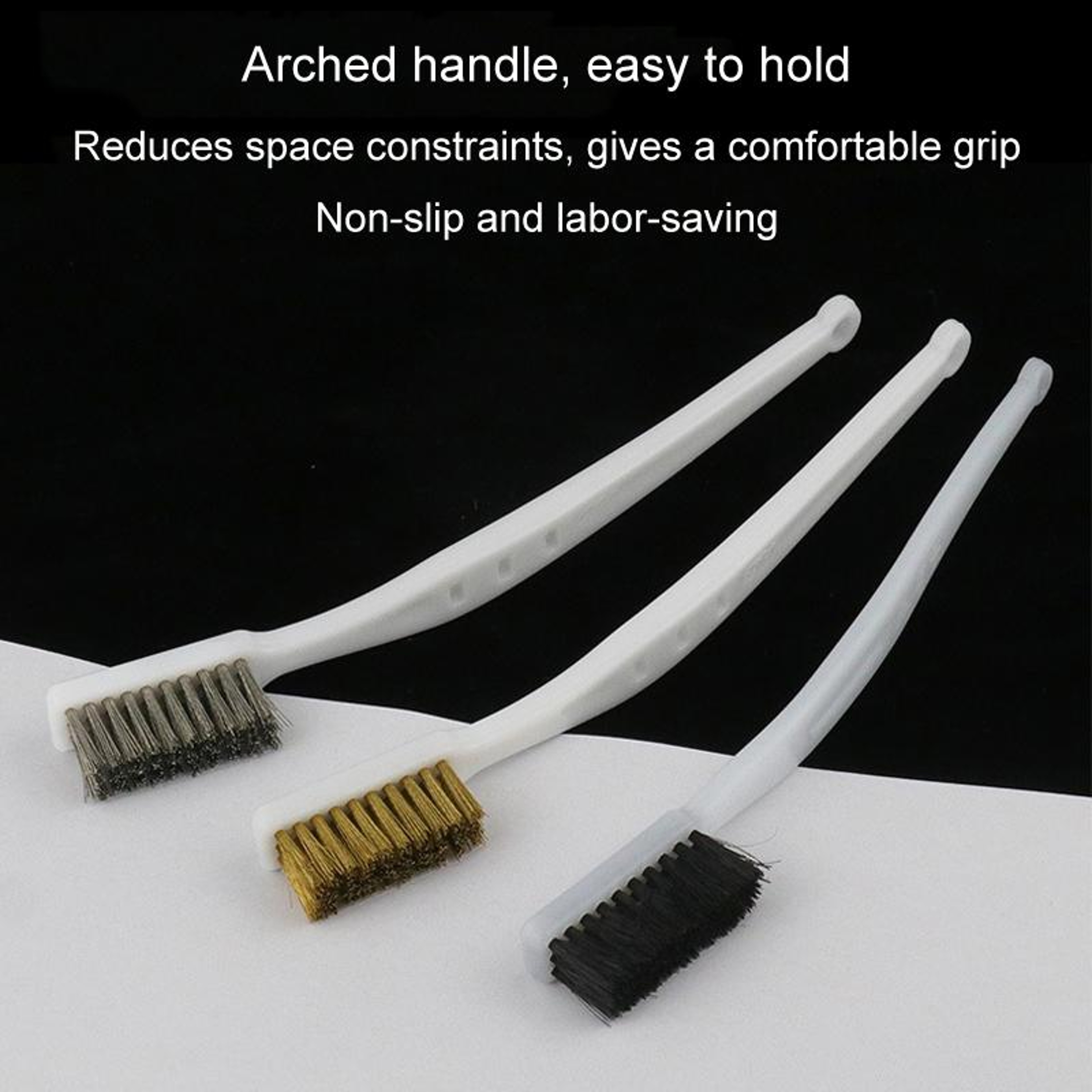 Heavy Duty Rust Removal Brush for Kitchen Industrial Cleaning and Metal Surface Polishing – view 10