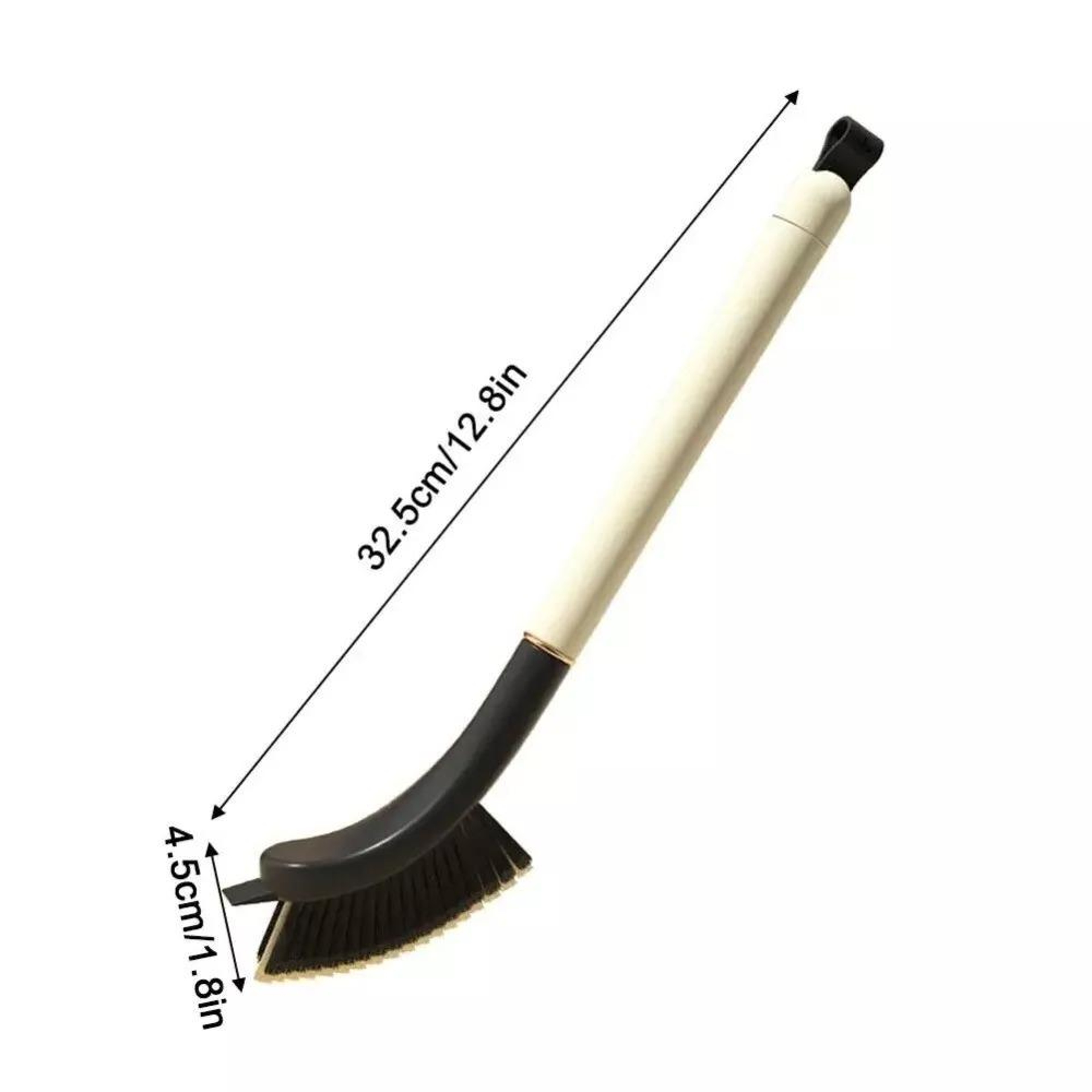 Long Handle Crevice Cleaning Brush with Hair Removal Clip for Window Tracks Bathroom Gaps and Tile Grooves – view 10