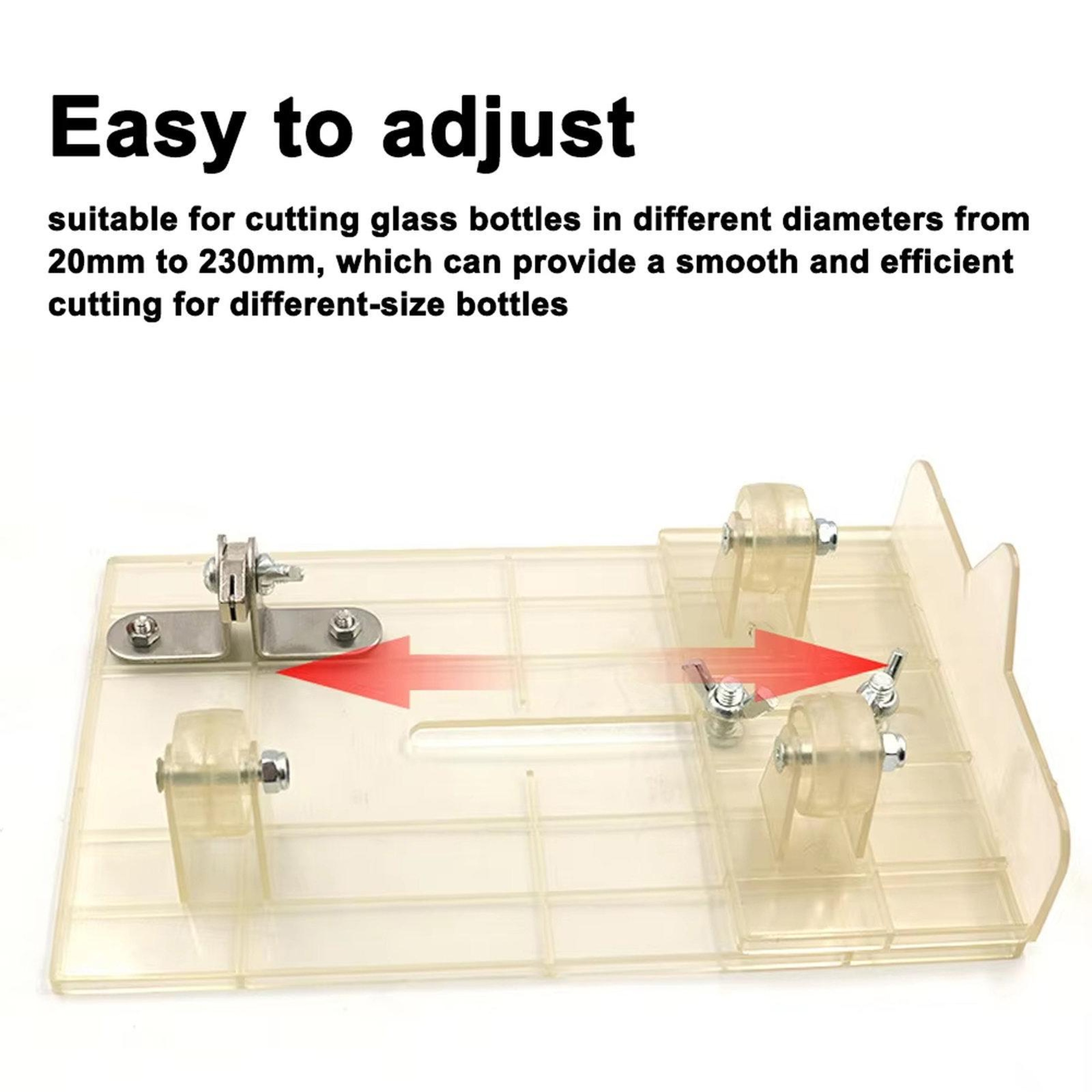 Dual Purpose Glass Bottle Cutter DIY Wine Bottle Tool Precision Glass Cutting Tool – view 7