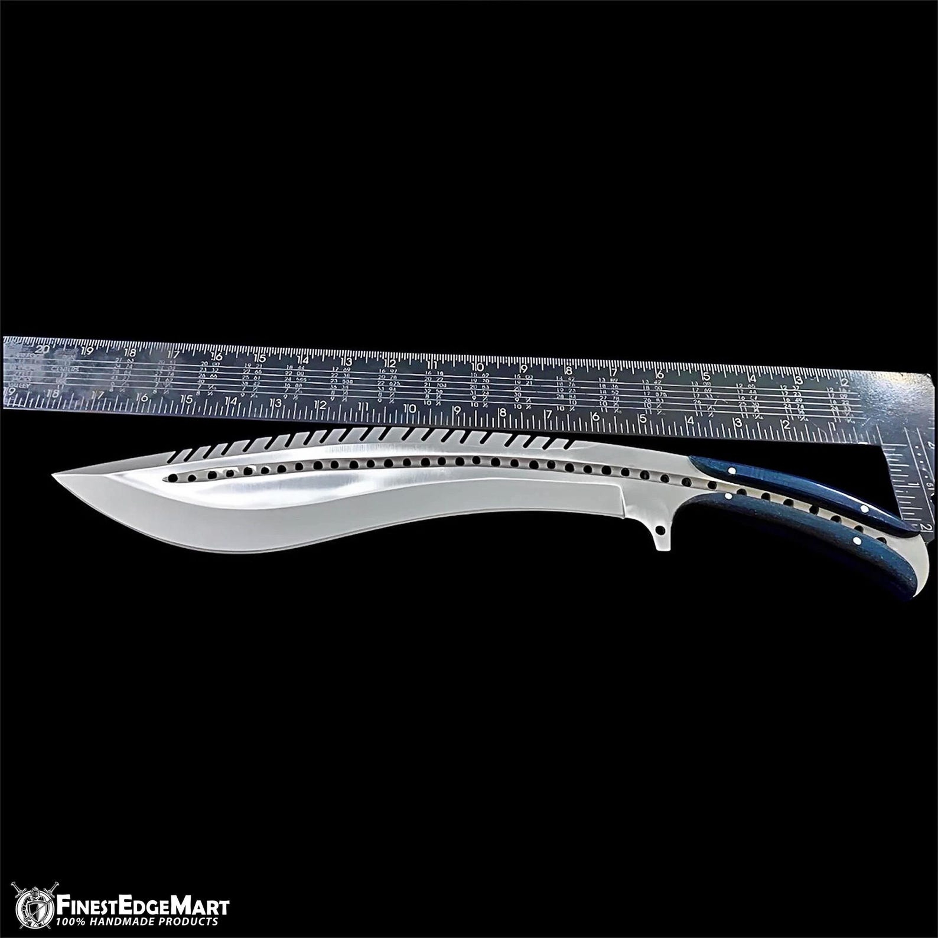 Handcrafted D2 Steel Full Tang Hunting Knife With Micarta Handle For Camping And Collecting 7