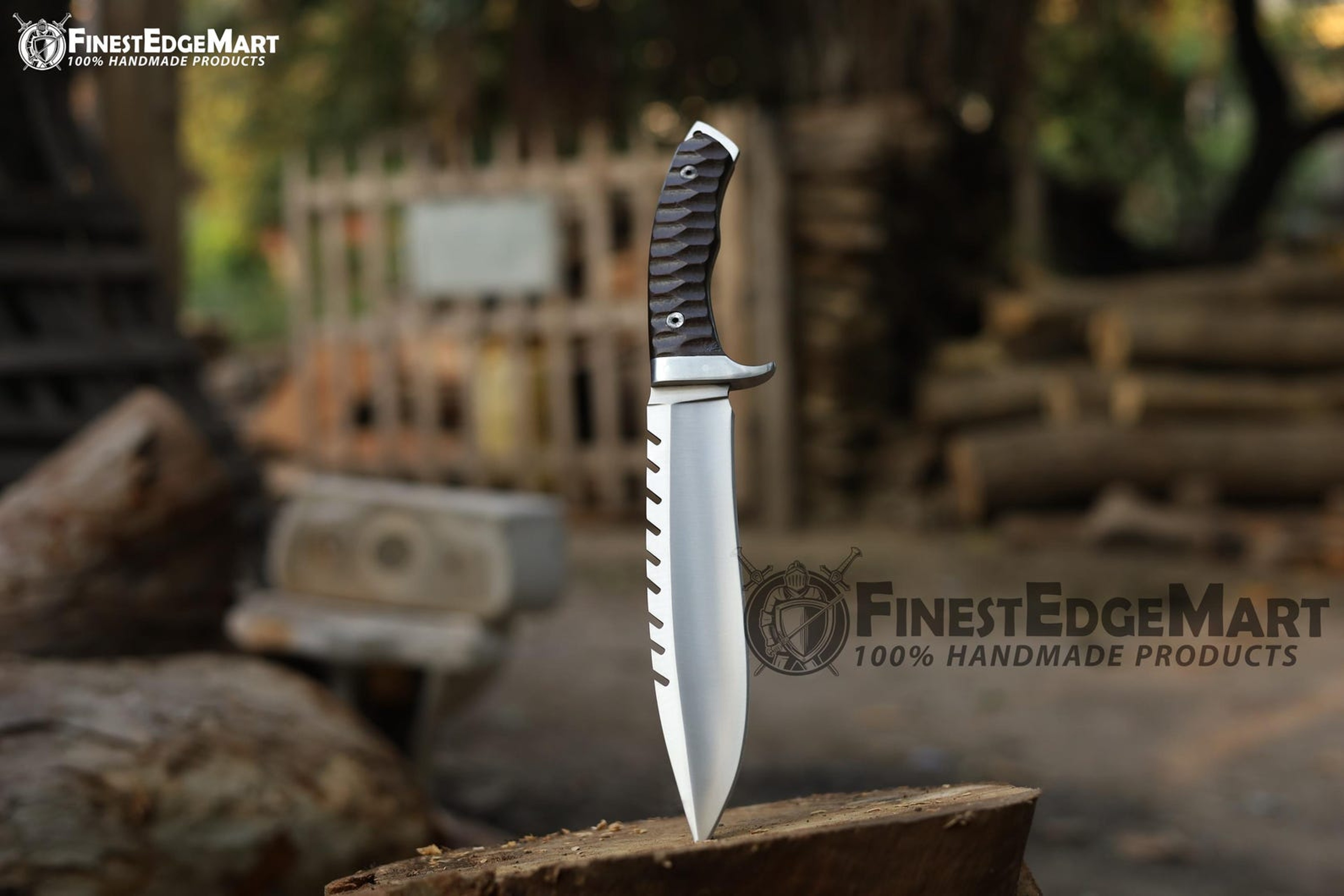 Handmade Carbon Steel Tanto Knife With Micarta Handle Leather Sheath And Sharpening Kit  Perfect Gi