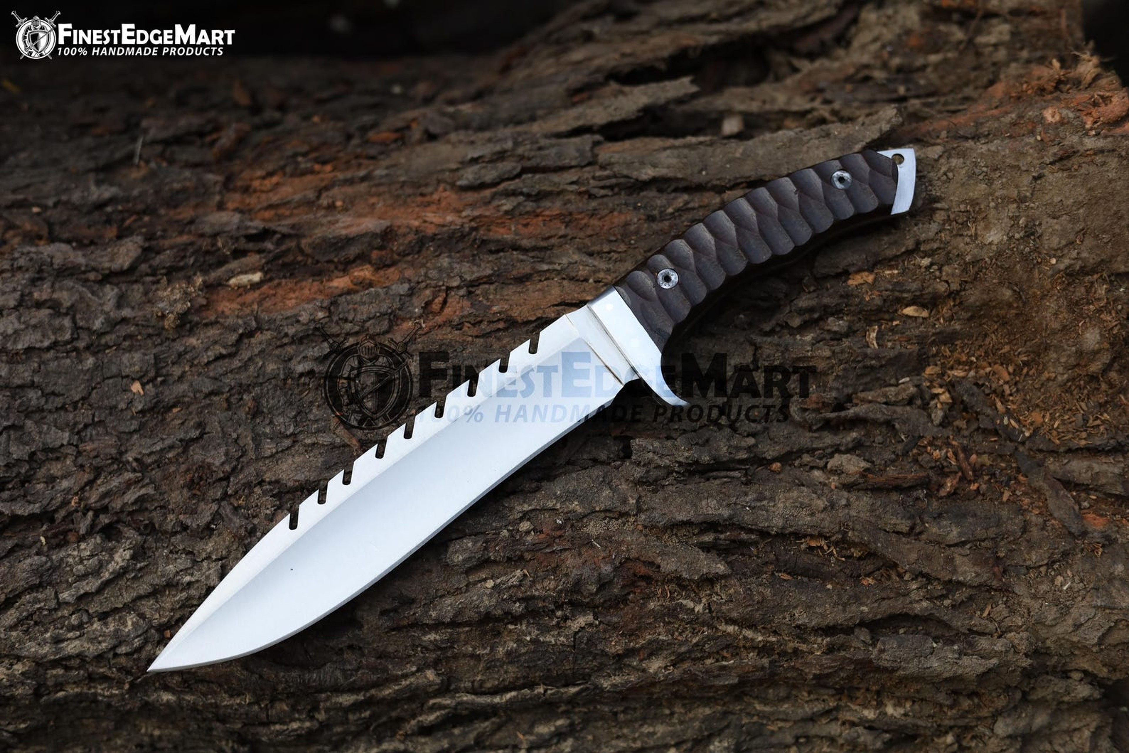 Handmade Carbon Steel Tanto Knife With Micarta Handle Leather Sheath And Sharpening Kit  Perfect Gi