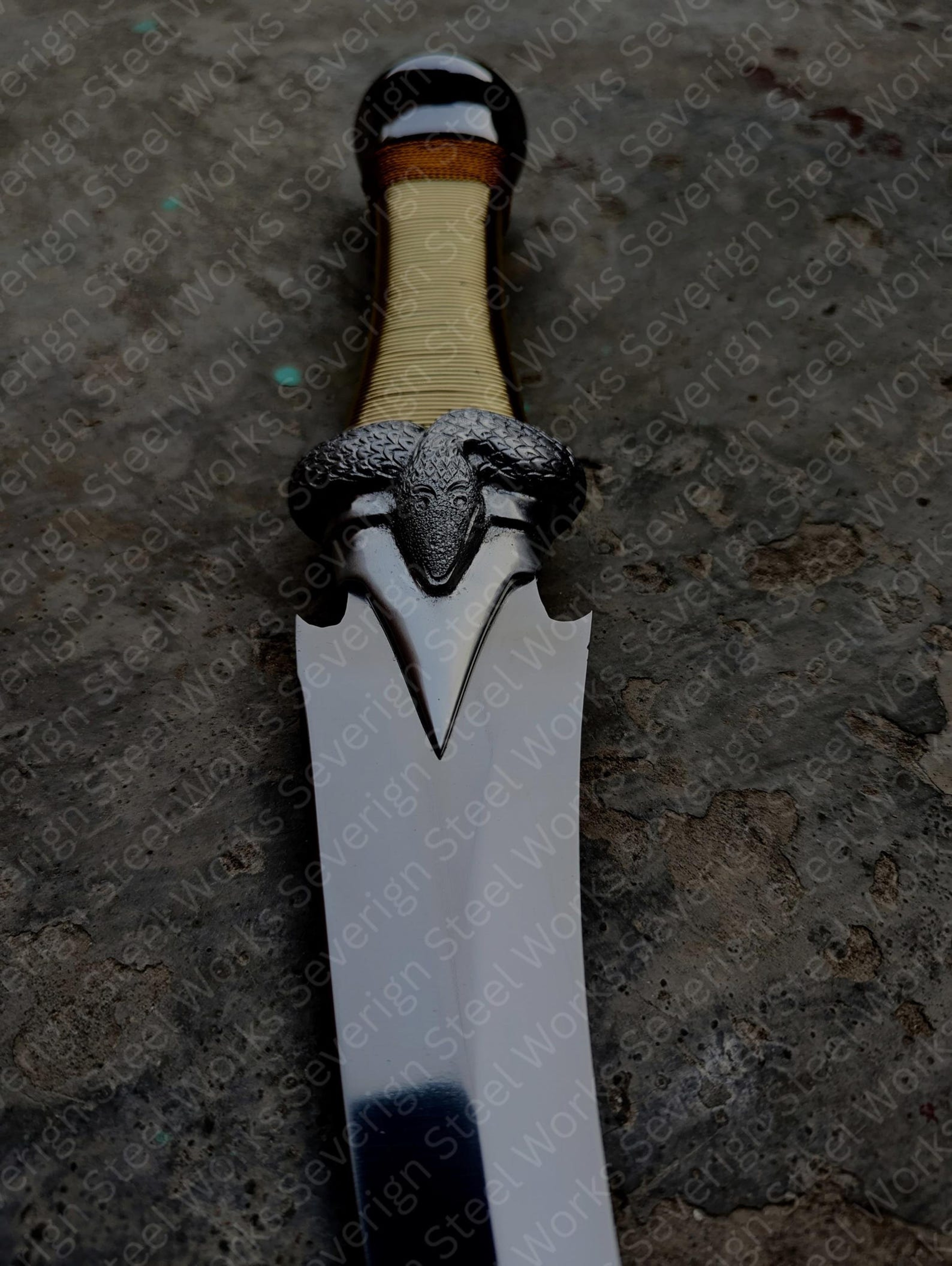 175 Padan Fain Fantasy Replica Wheel Of Time Inspired Leather Scabbard Collectible Sword For C 0