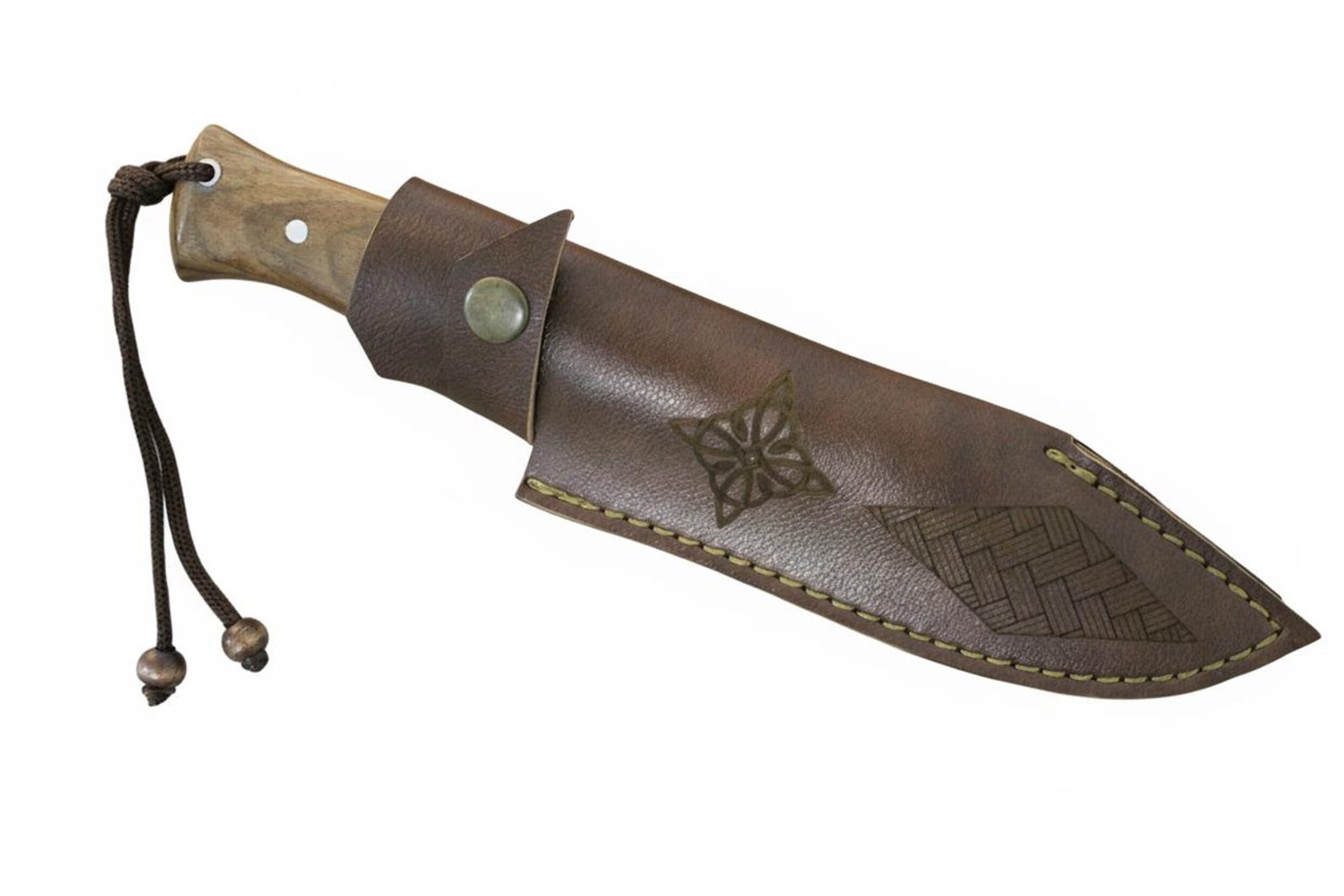Handcrafted Outdoor Knife With Full Tang Blade Tactical Fixed Blade Knife Personalized With Engravi