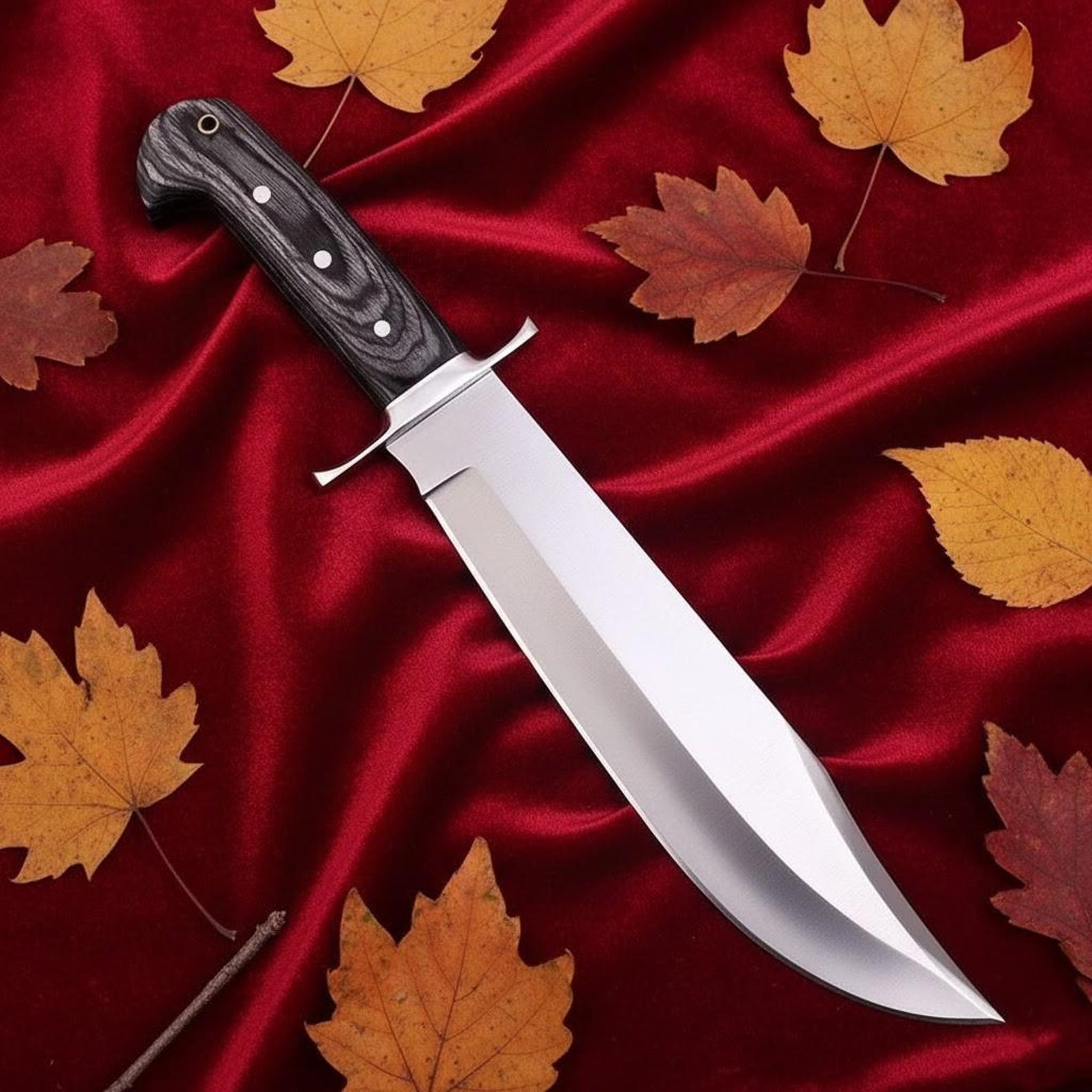 buy D2 steel Bowie knife
