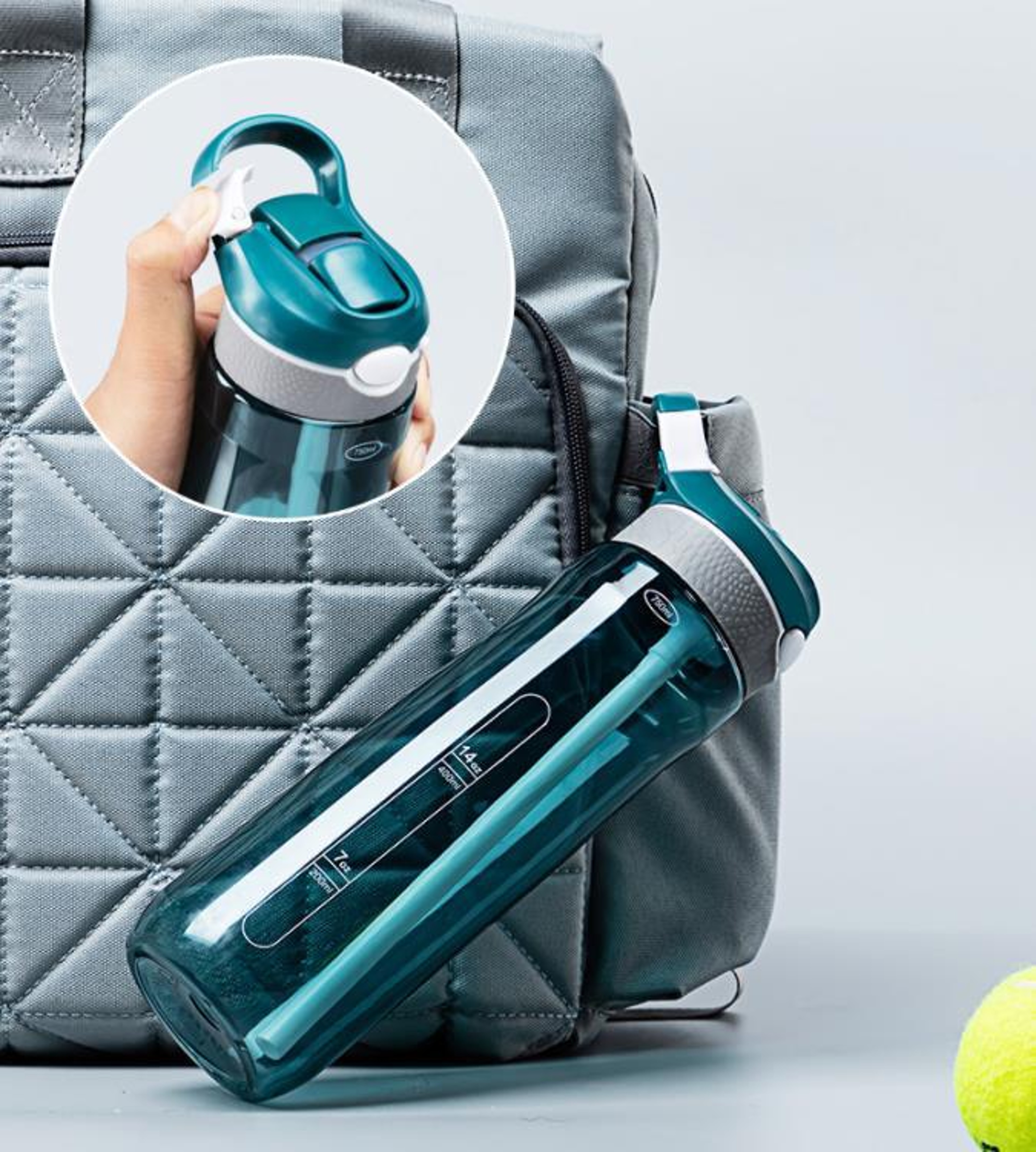 Tritan Material Water Bottle with Straw EcoFriendly Durable Gym  Outdoor Sport Shaker Drink Bottl