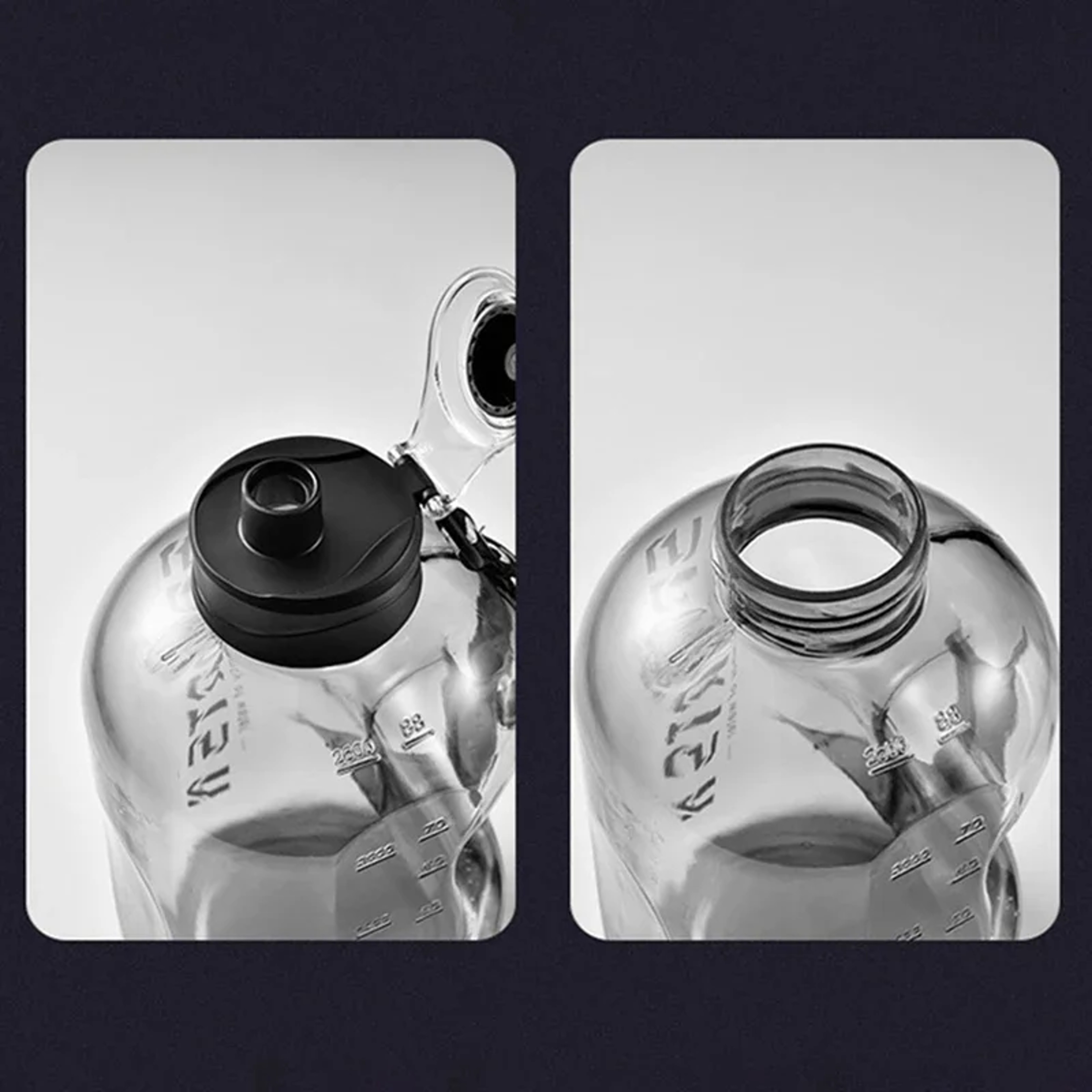 Portable Large Capacity Water Bottle for Gym, Cycling & Camping Mens Sports Water Kettle with Leak-Proof Lid – view 6