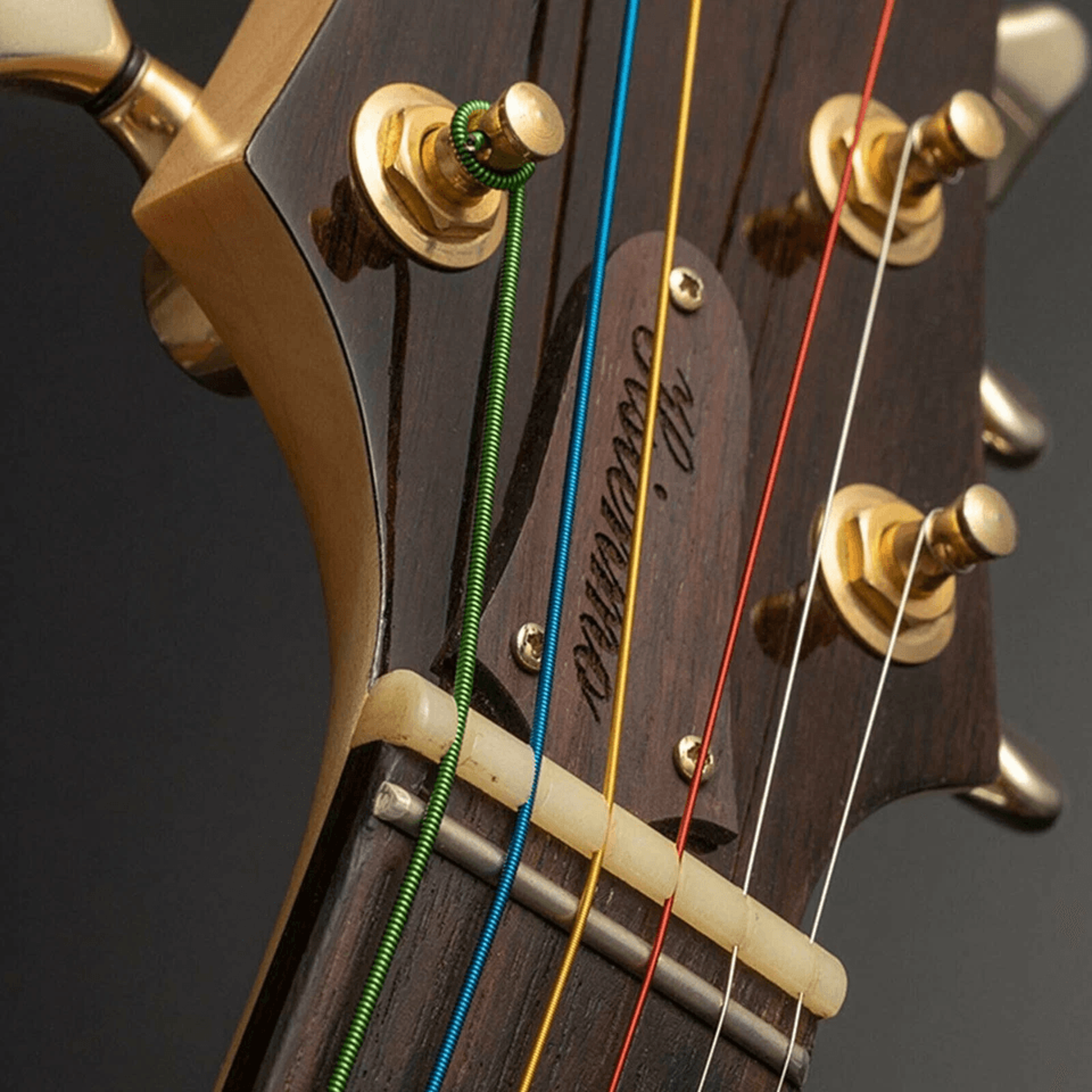 Steel String For Acoustic Guitar Guitar Strings Replacement RustResistant Durable Acoustic Guitar A 4
