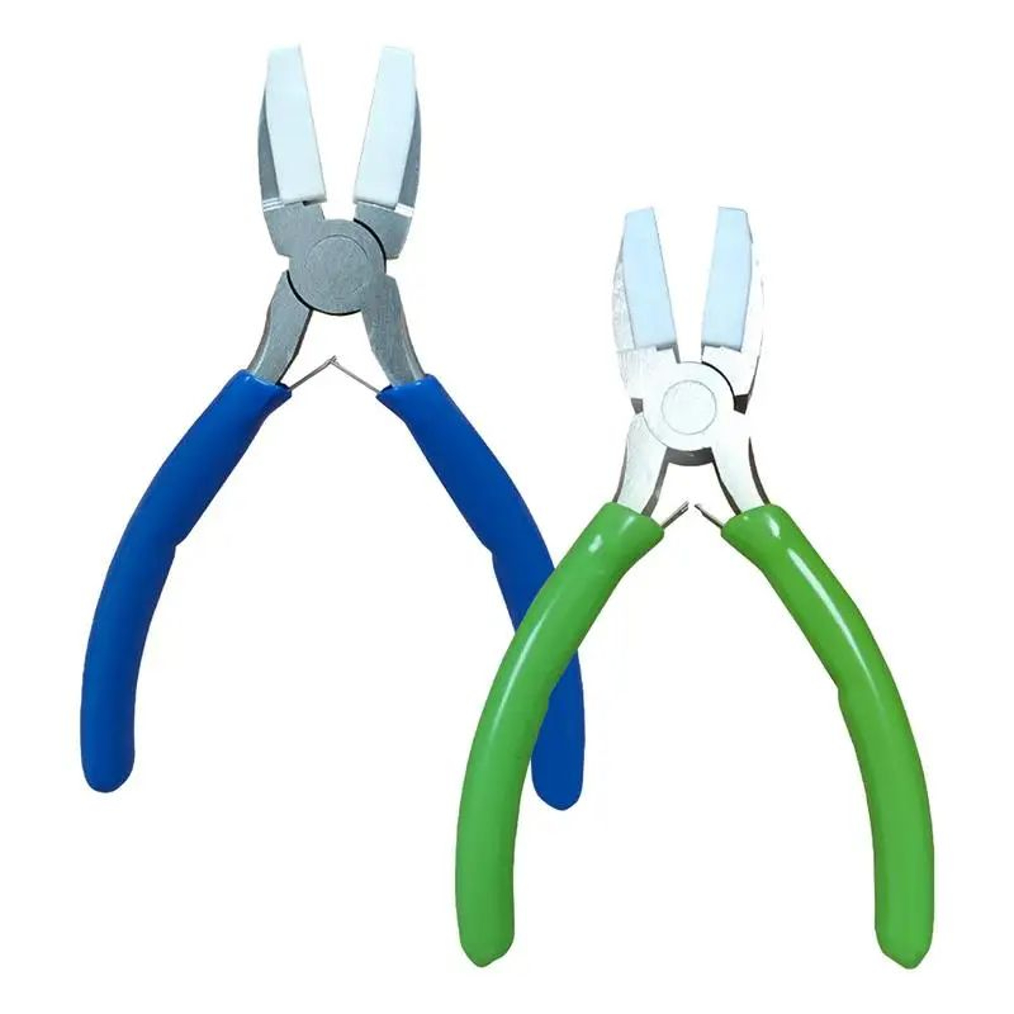 Carbon Steel Nylon Jaw Pliers Craft Plat Nose Pliers DIY  Tools For Beading Looping Shaping Wire Je 0