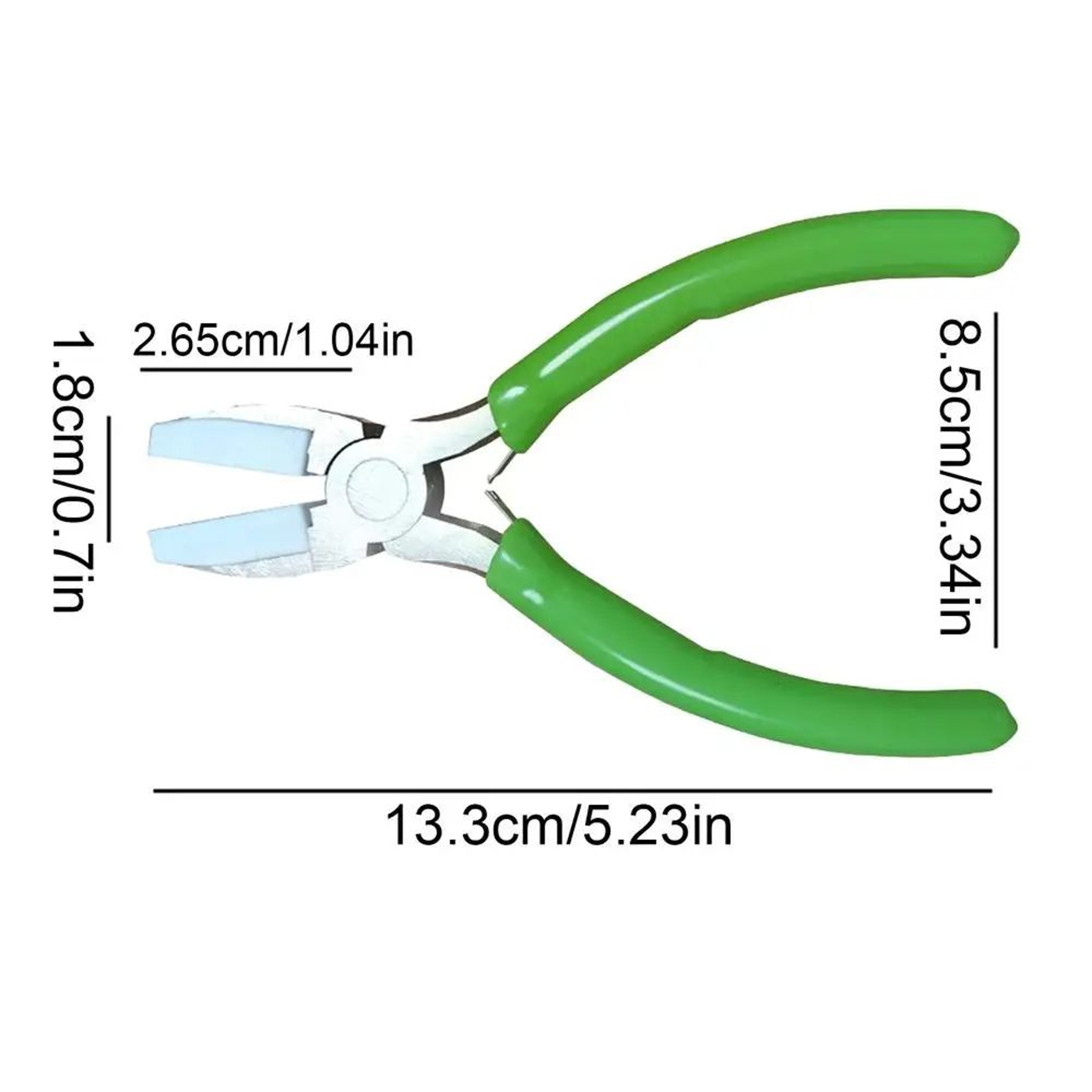 Carbon Steel Nylon Jaw Pliers Craft Plat Nose Pliers DIY  Tools For Beading Looping Shaping Wire Je 5