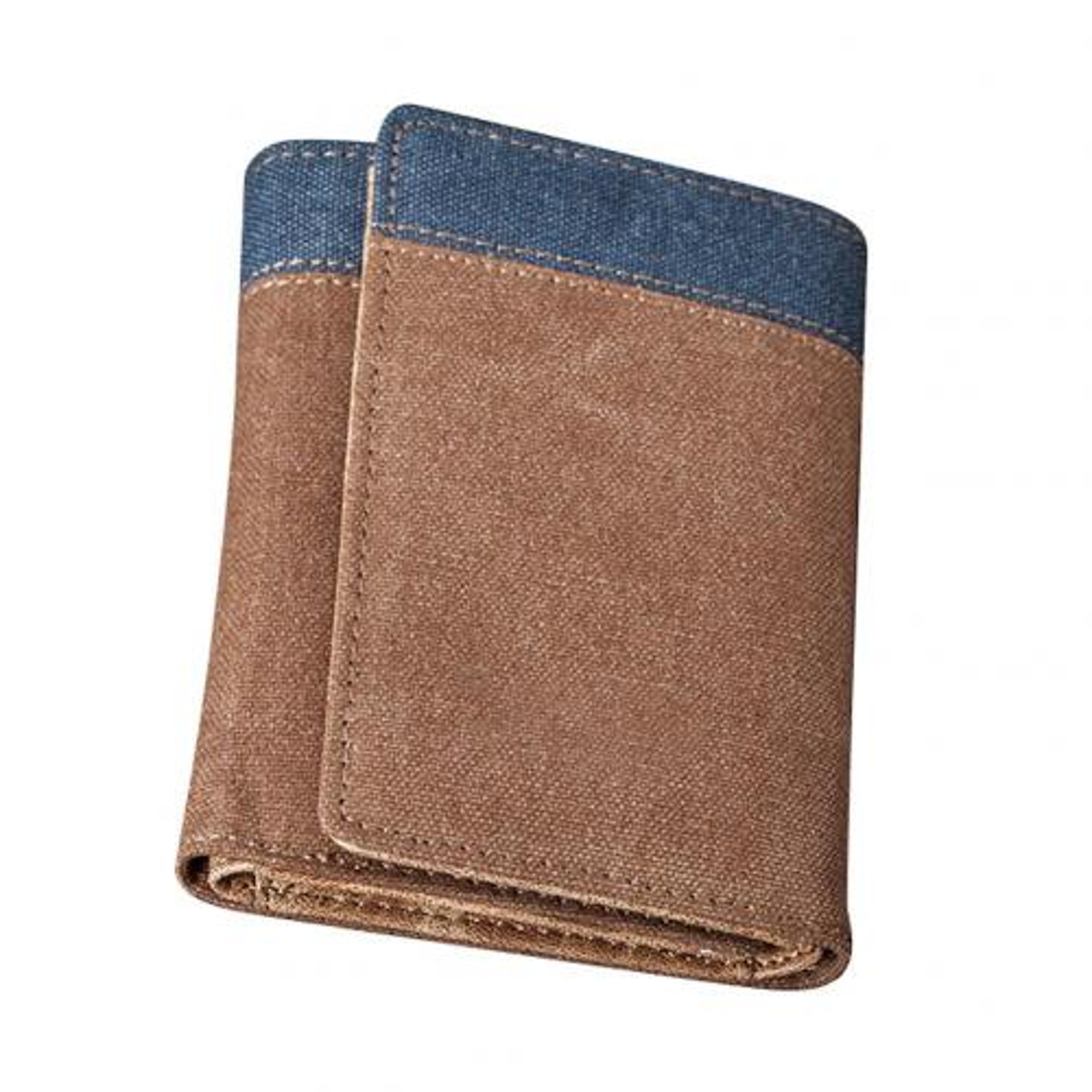 Handmade Men Short Wallet With Card Holders, Vintage Trifold Wallets For Men, Multi Slots Coin Purse Money Bag – view 7