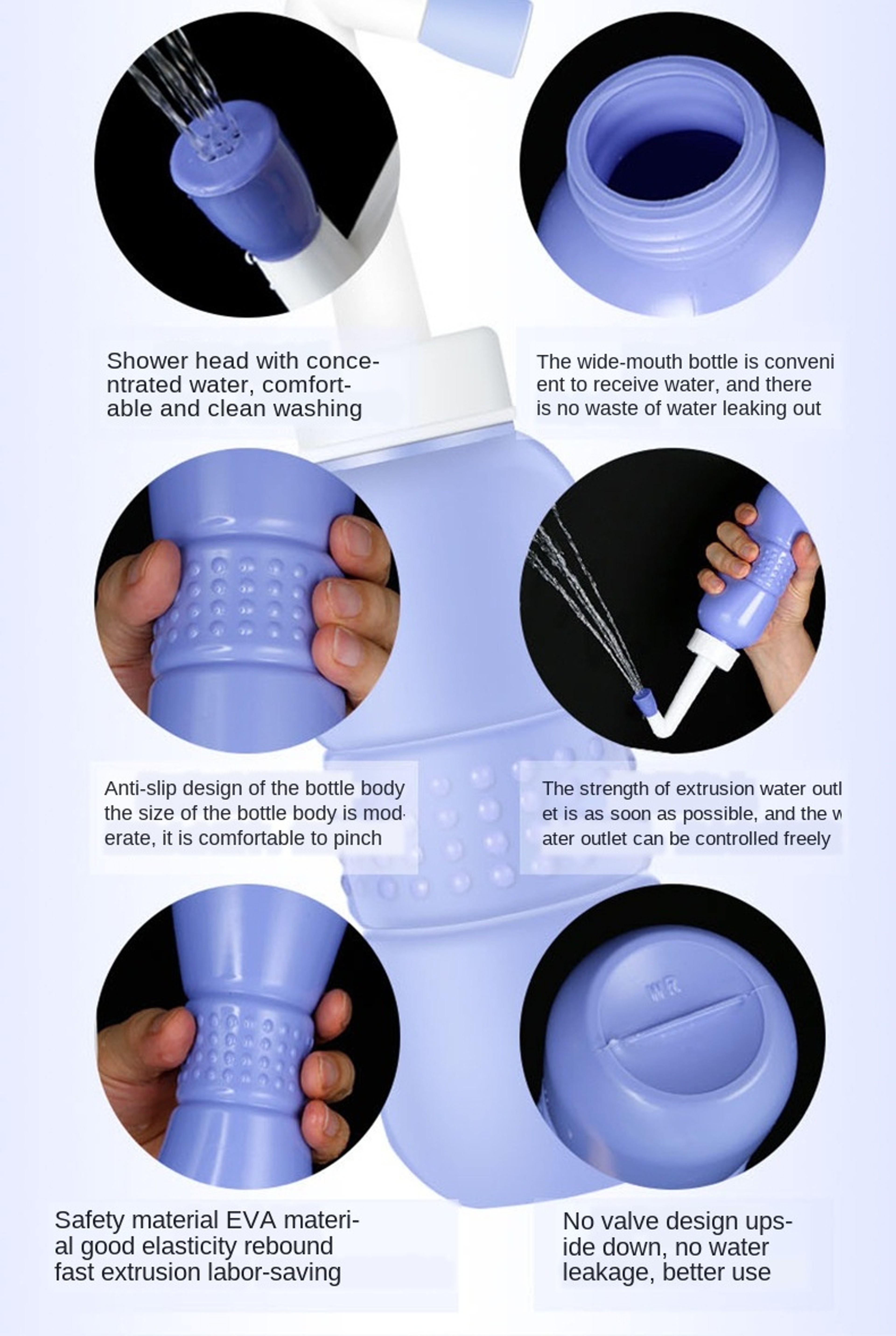ComfortClean Portable Handheld Bidet Sprayer For Travel  Hygienes 3